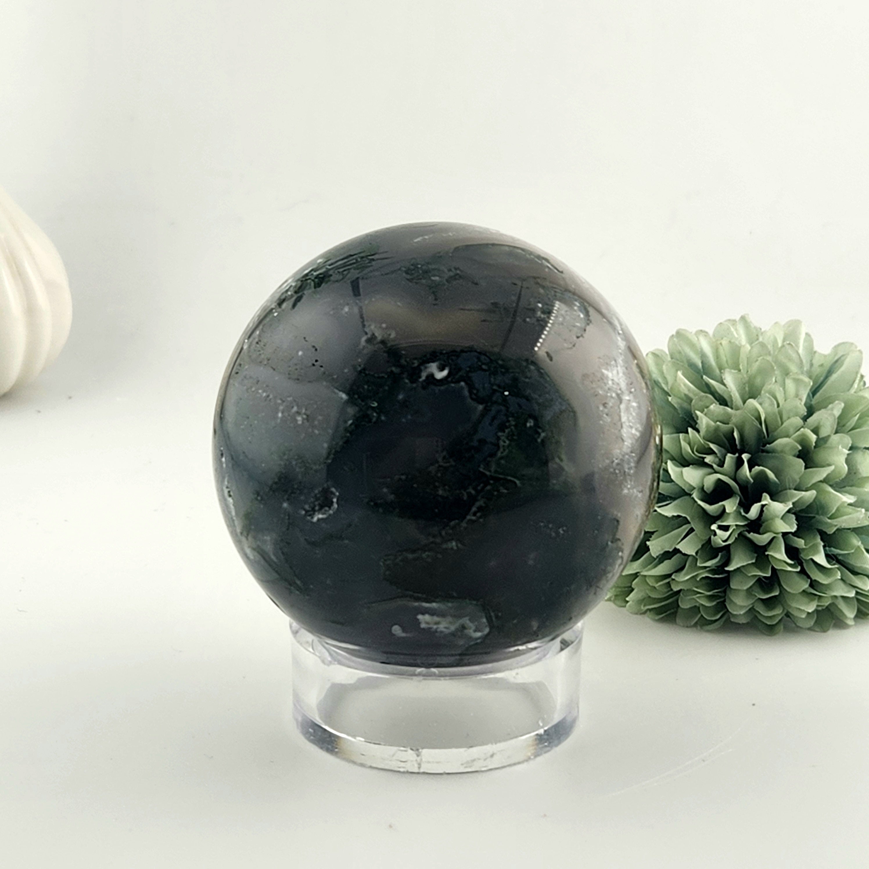 Moss Agate Sphere