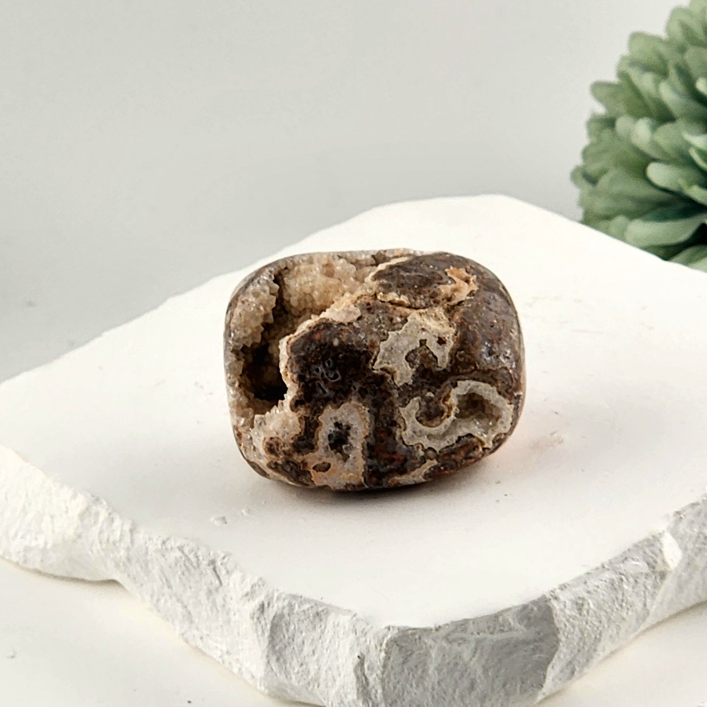 Pink Crazy Lace Agate Tumble
