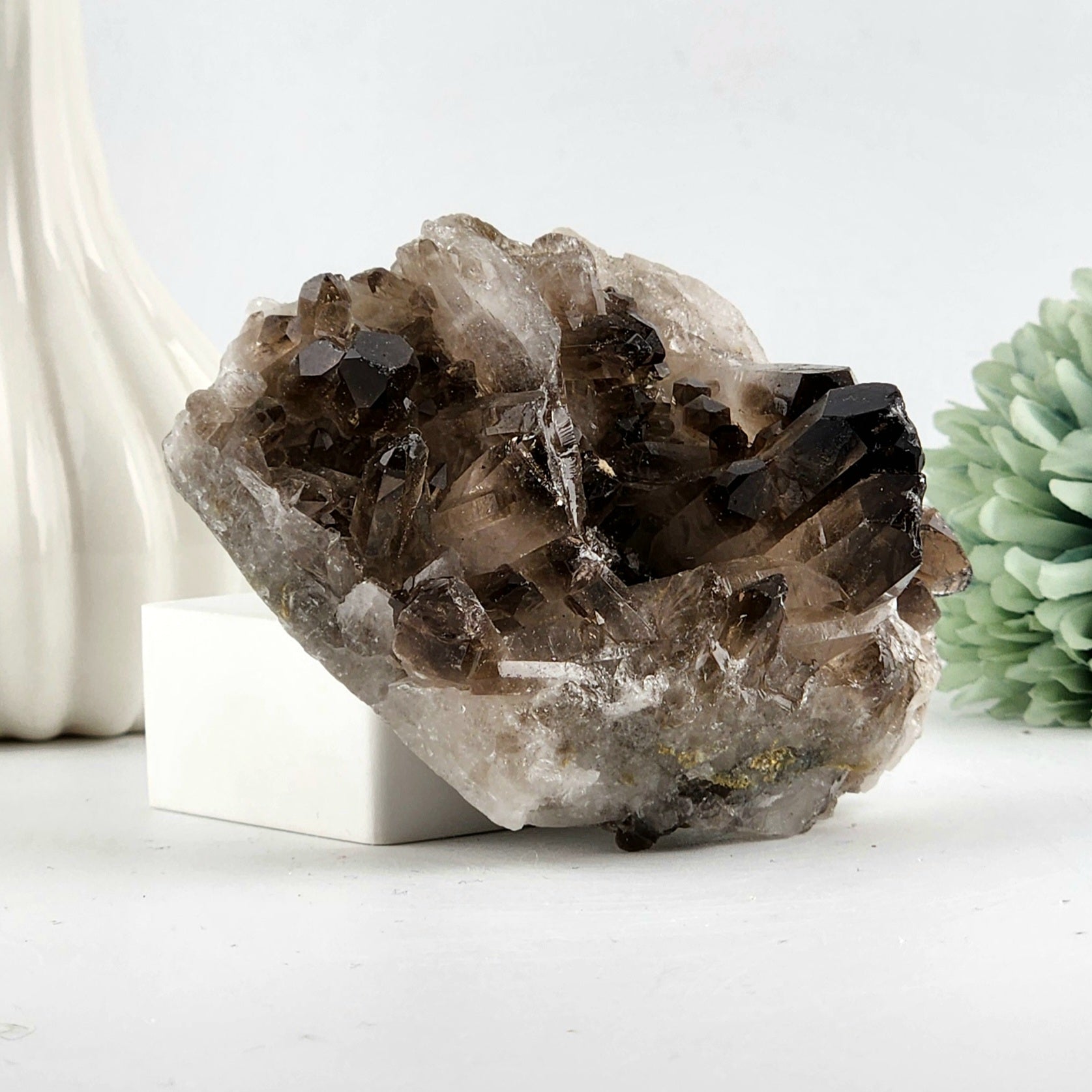 Smokey Quartz Cluster