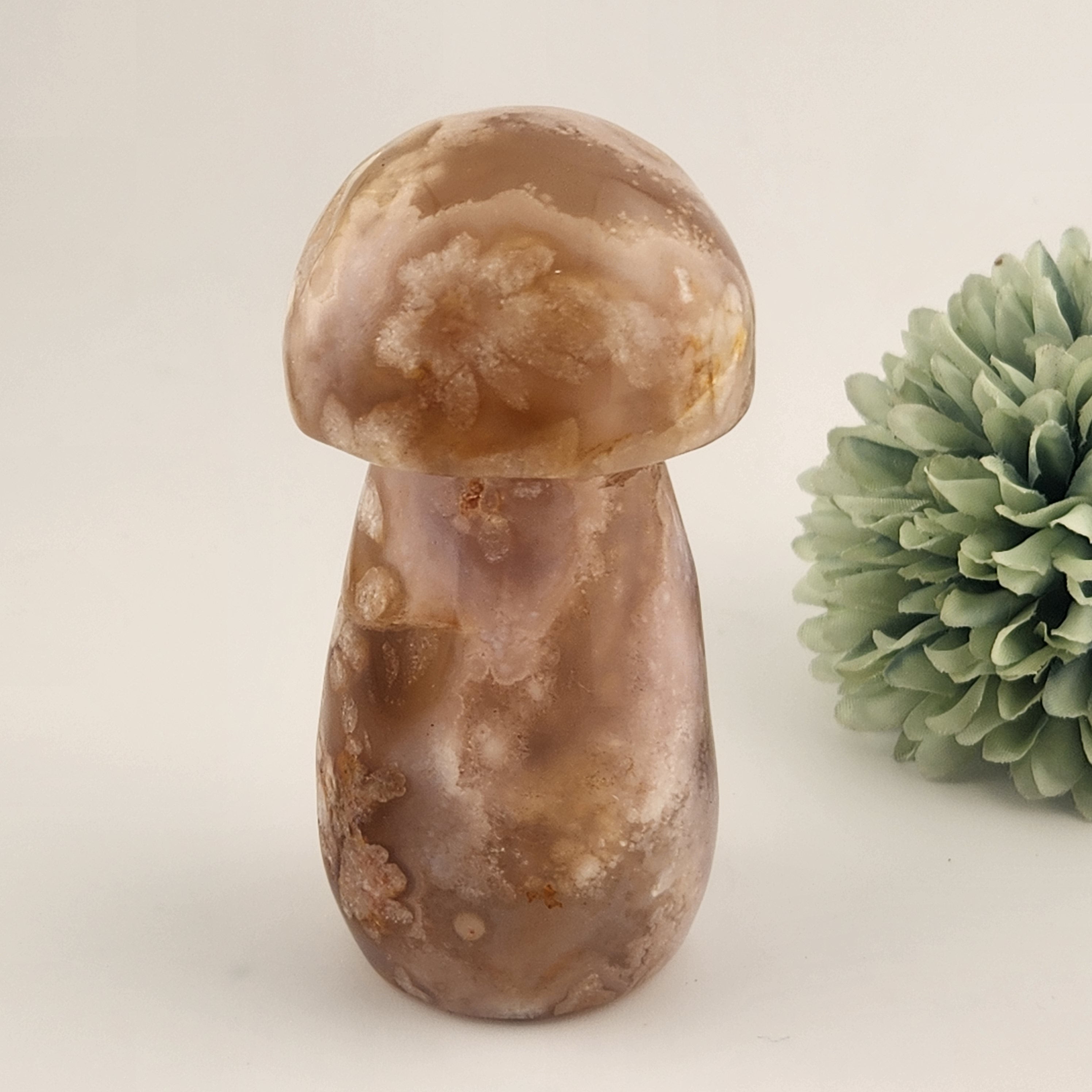 Flower Agate Mushroom
