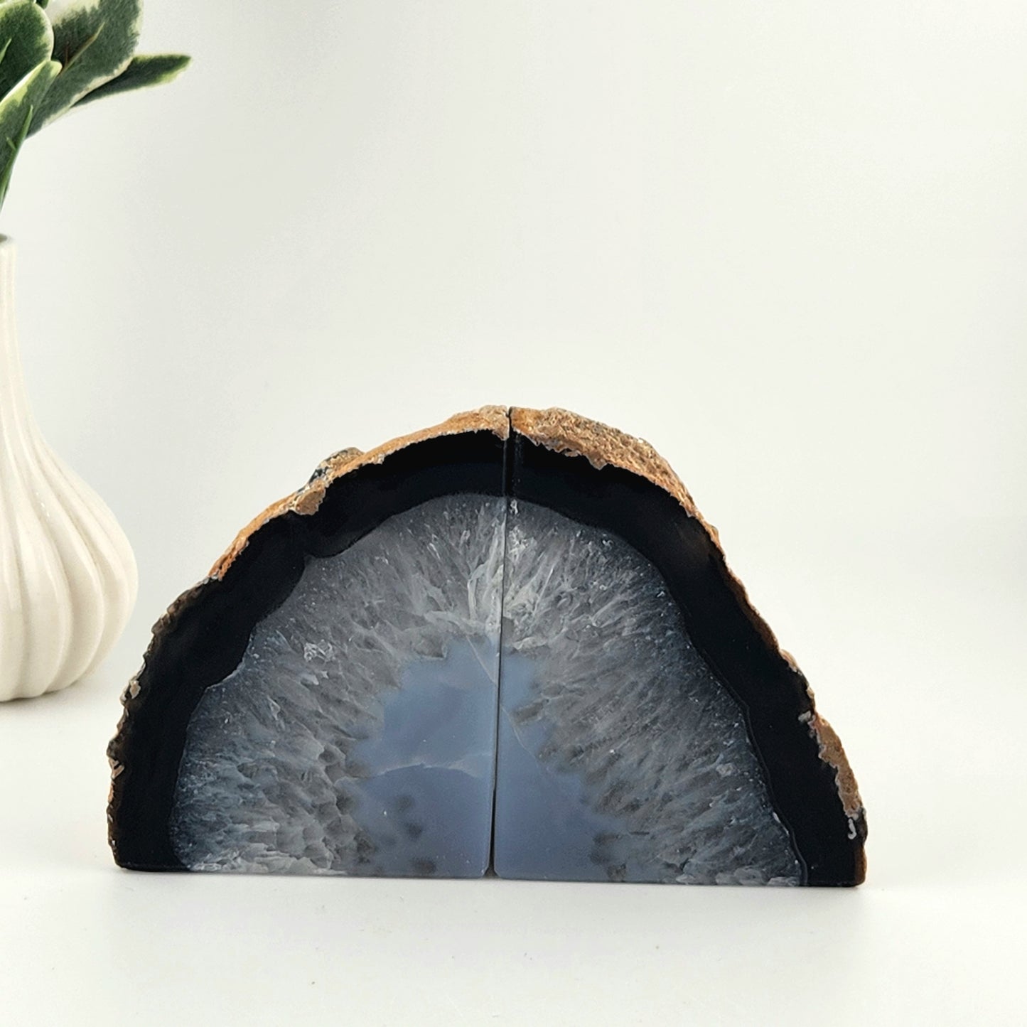 Agate Bookend