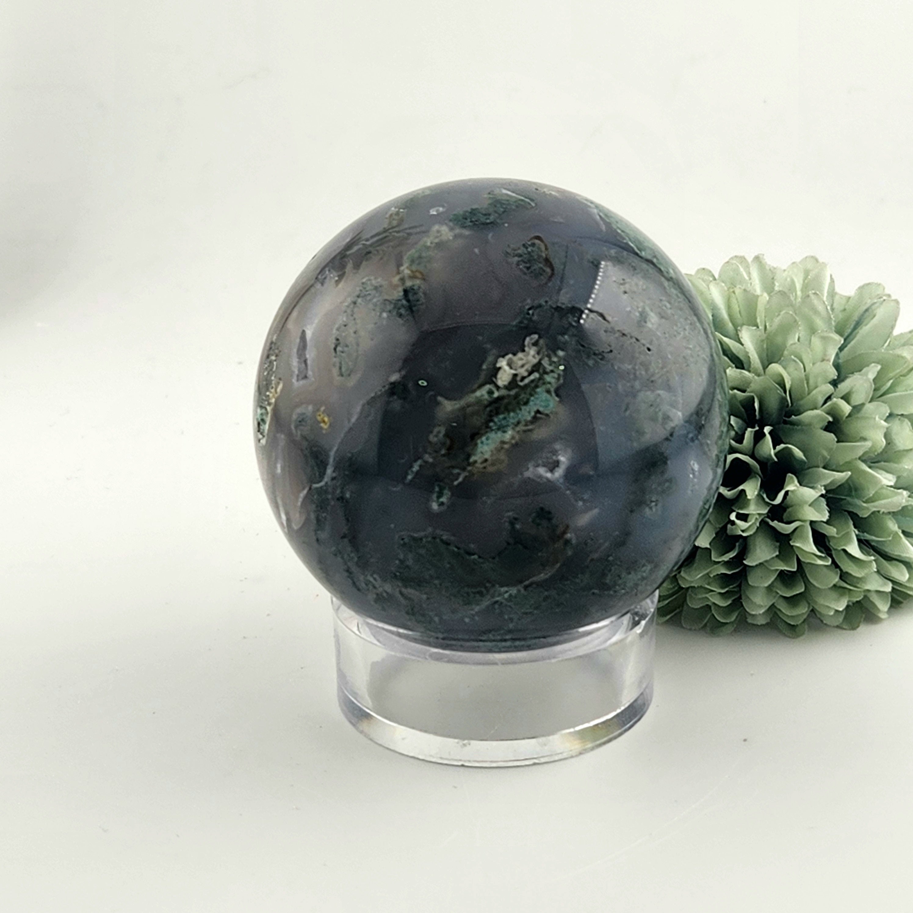 Moss Agate Sphere
