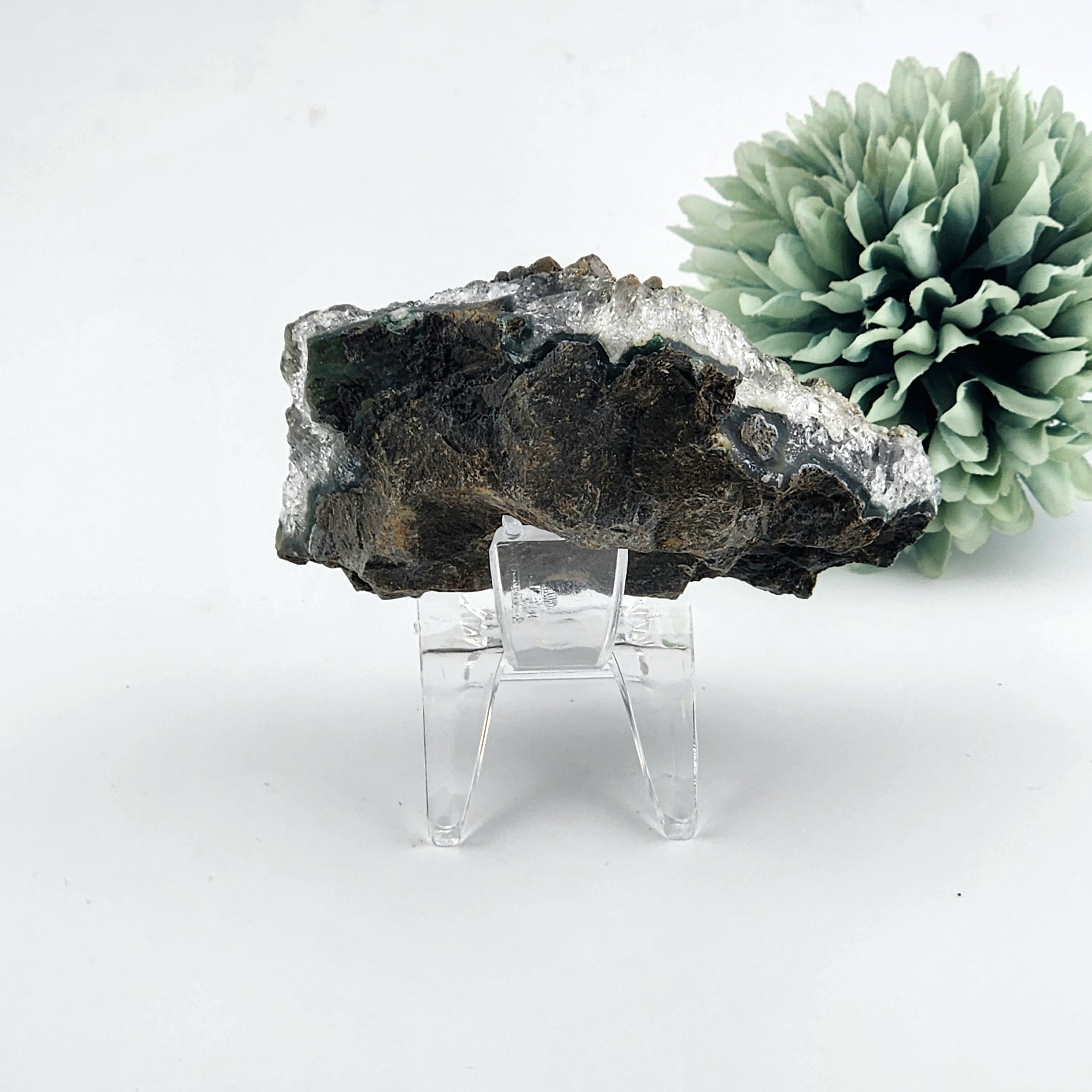 Rainbow-Green Amethyst