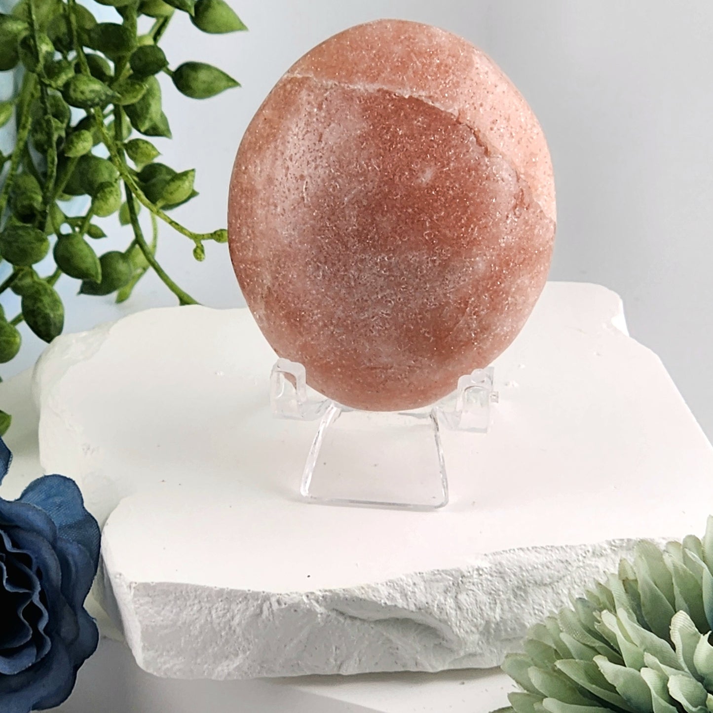 Pink Amethyst Palmstone