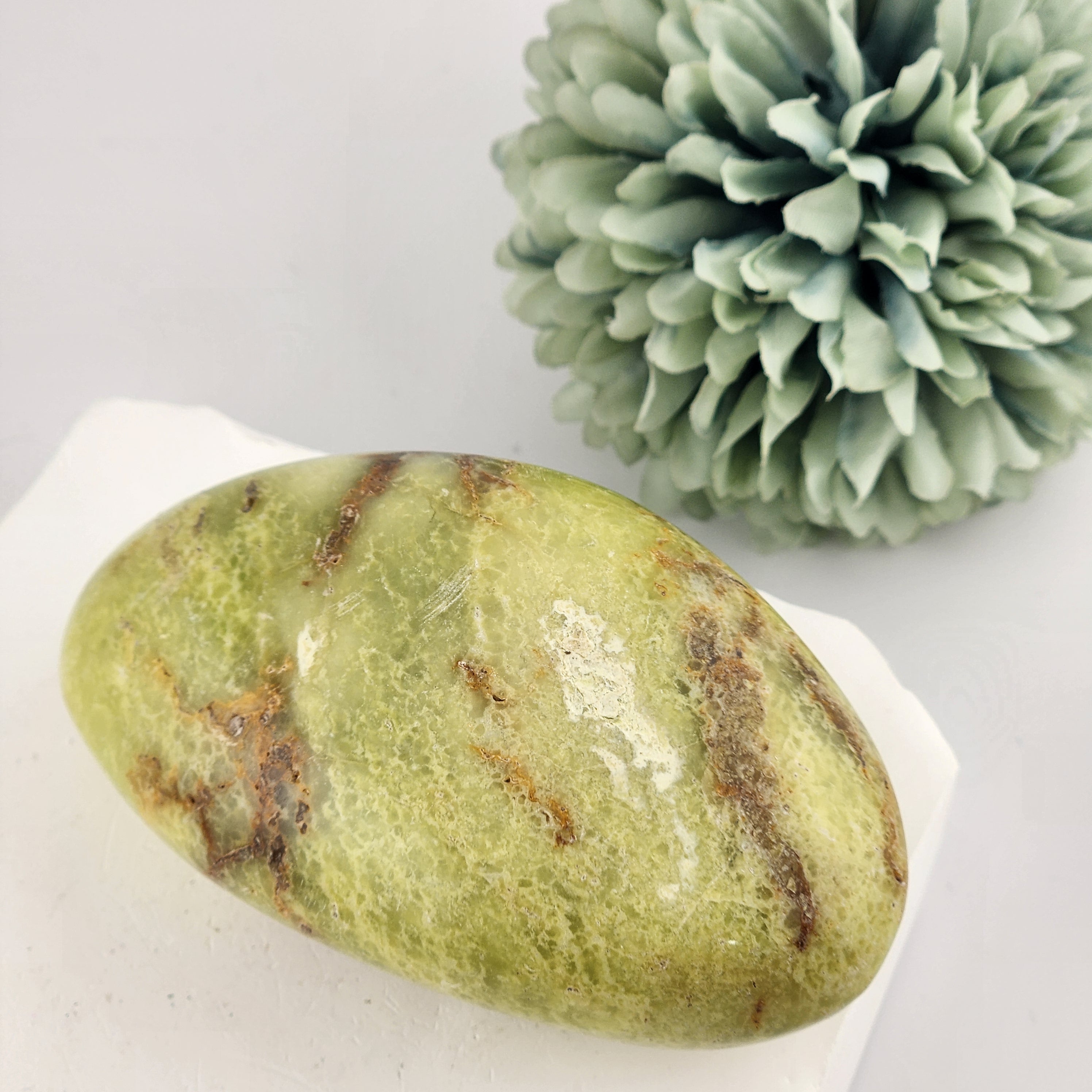 Green Opal Palmstone / Freeform