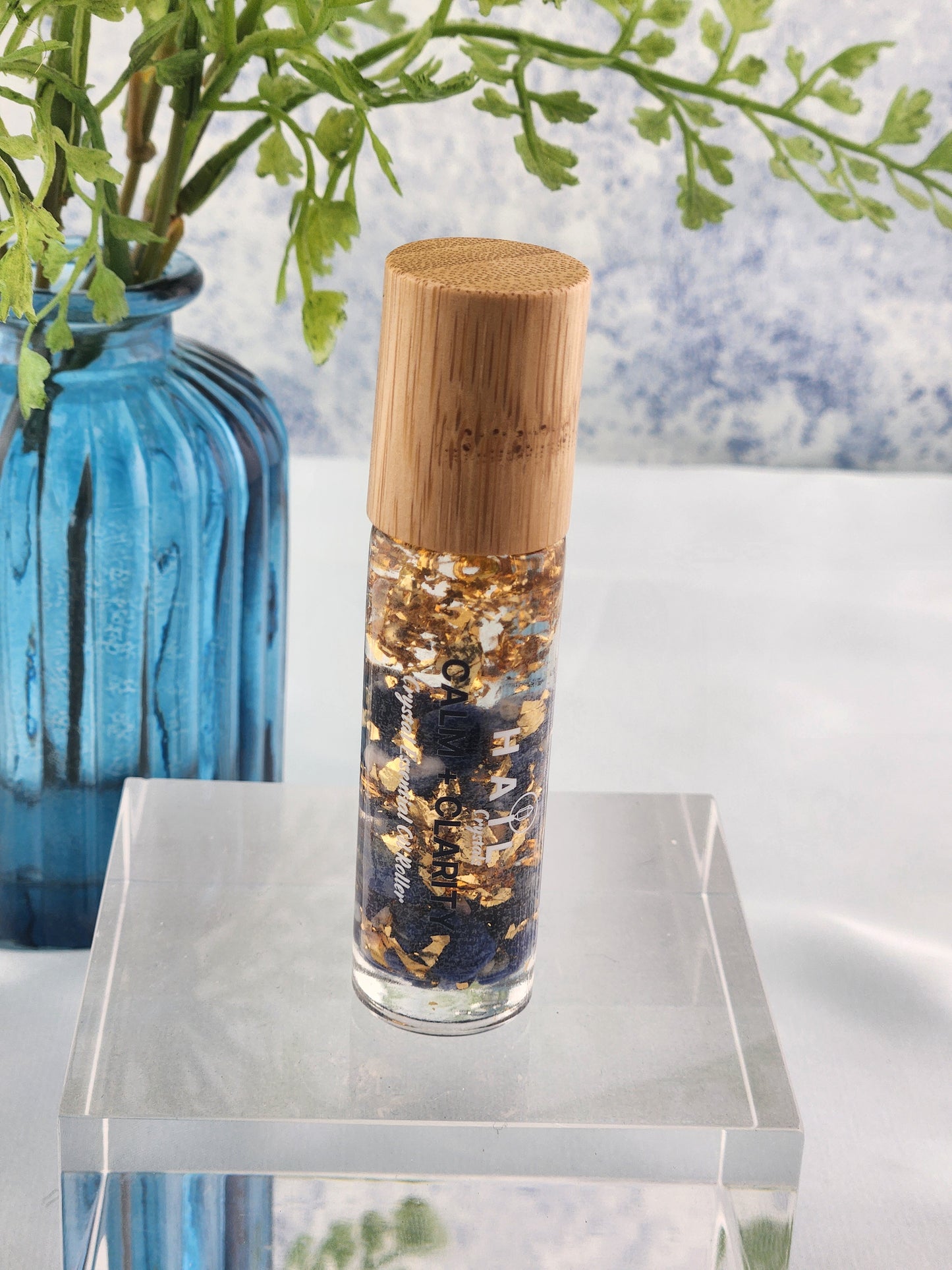 Calm + Clarity Crystal Essential Oil Roller with Sodalite WAS $12 NOW $10.50