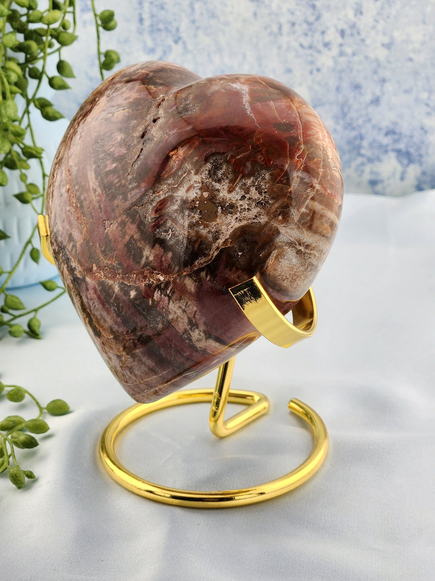 Petrified Wood Heart