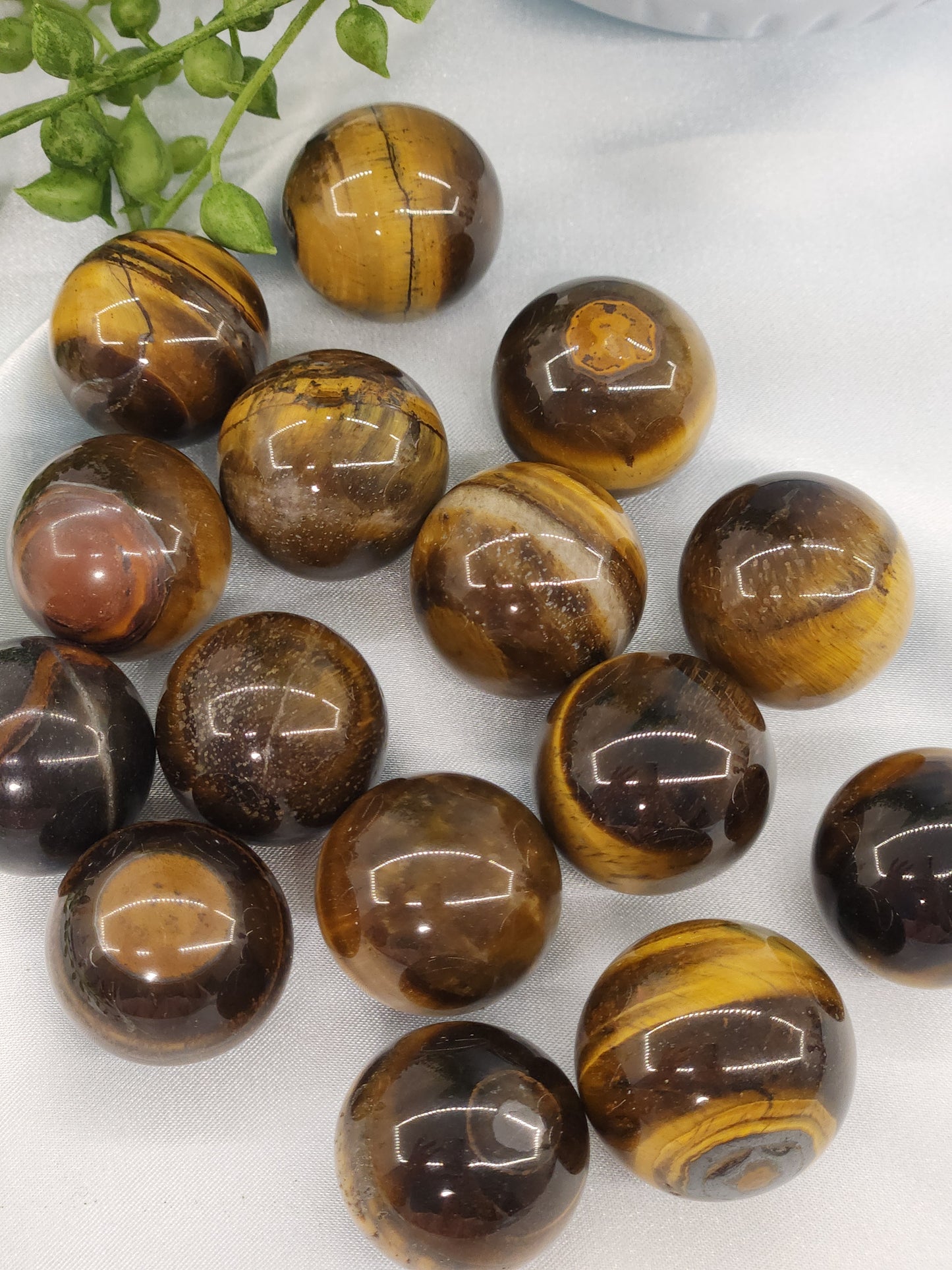 Mini Tigers Eye Sphere