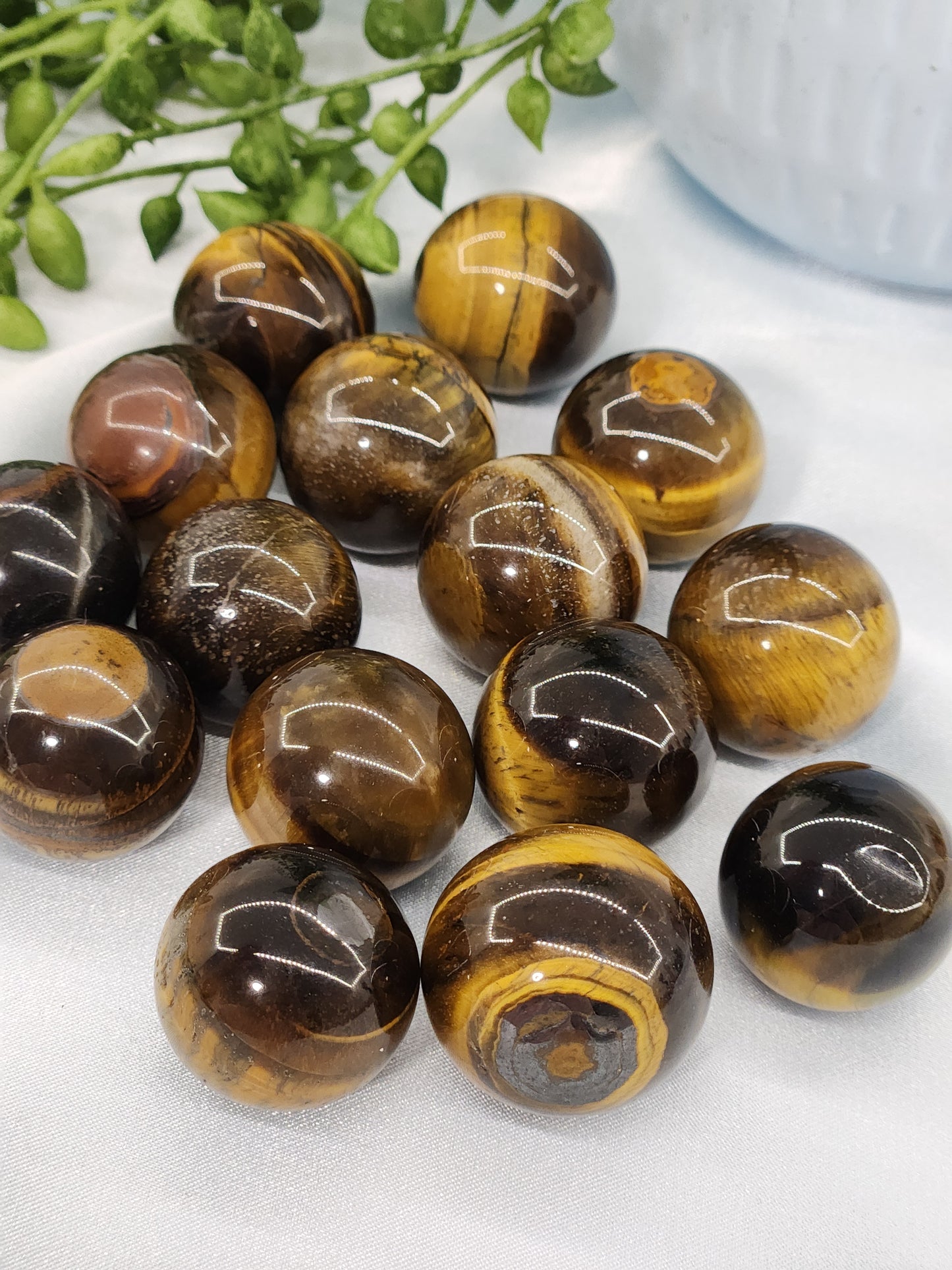 Mini Tigers Eye Sphere