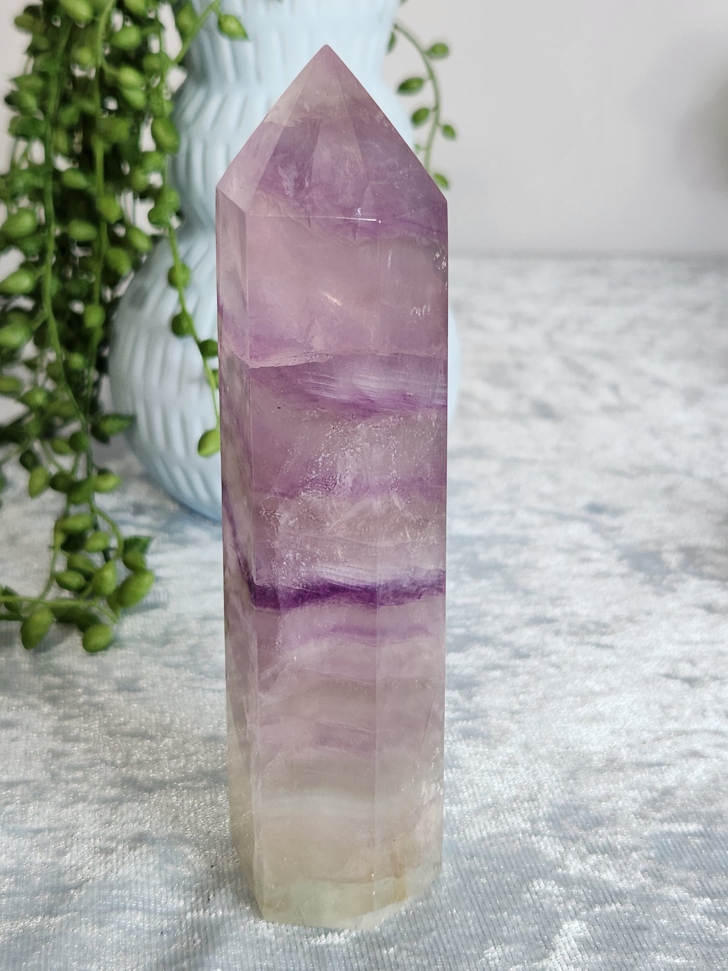 Purple Fluorite Tower