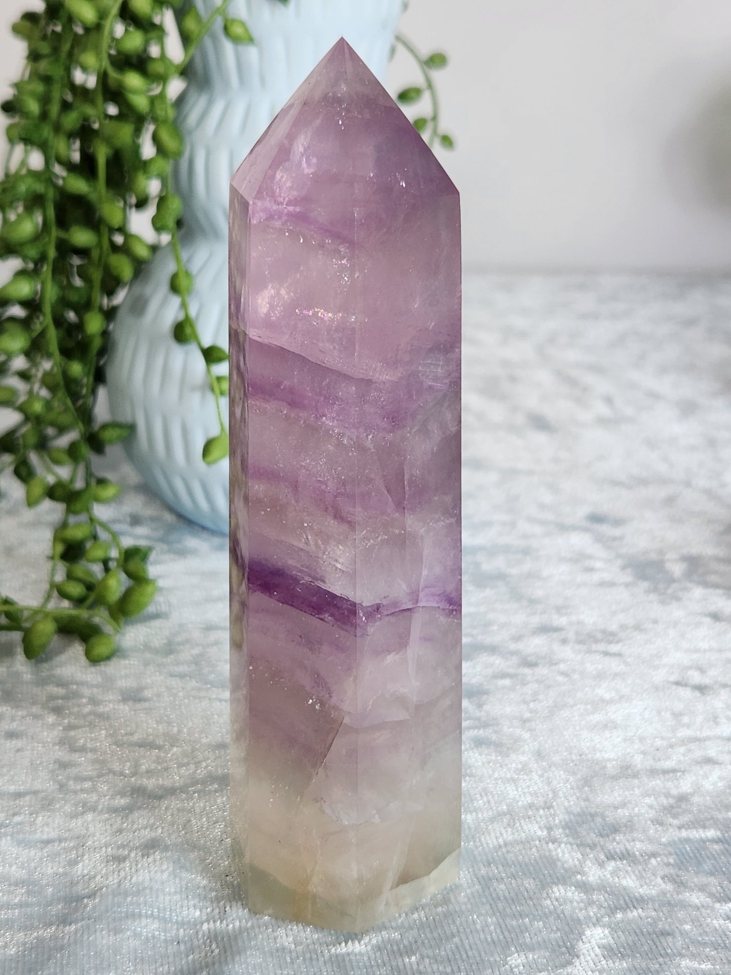 Purple Fluorite Tower