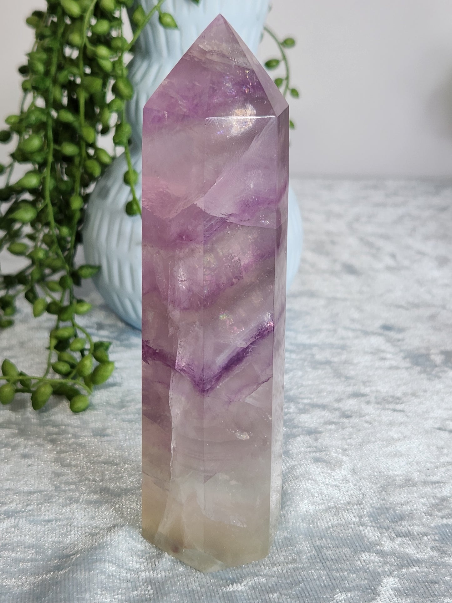 Purple Fluorite Tower