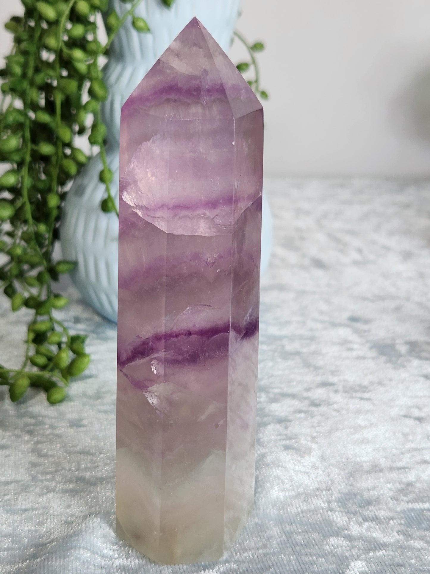 Purple Fluorite Tower