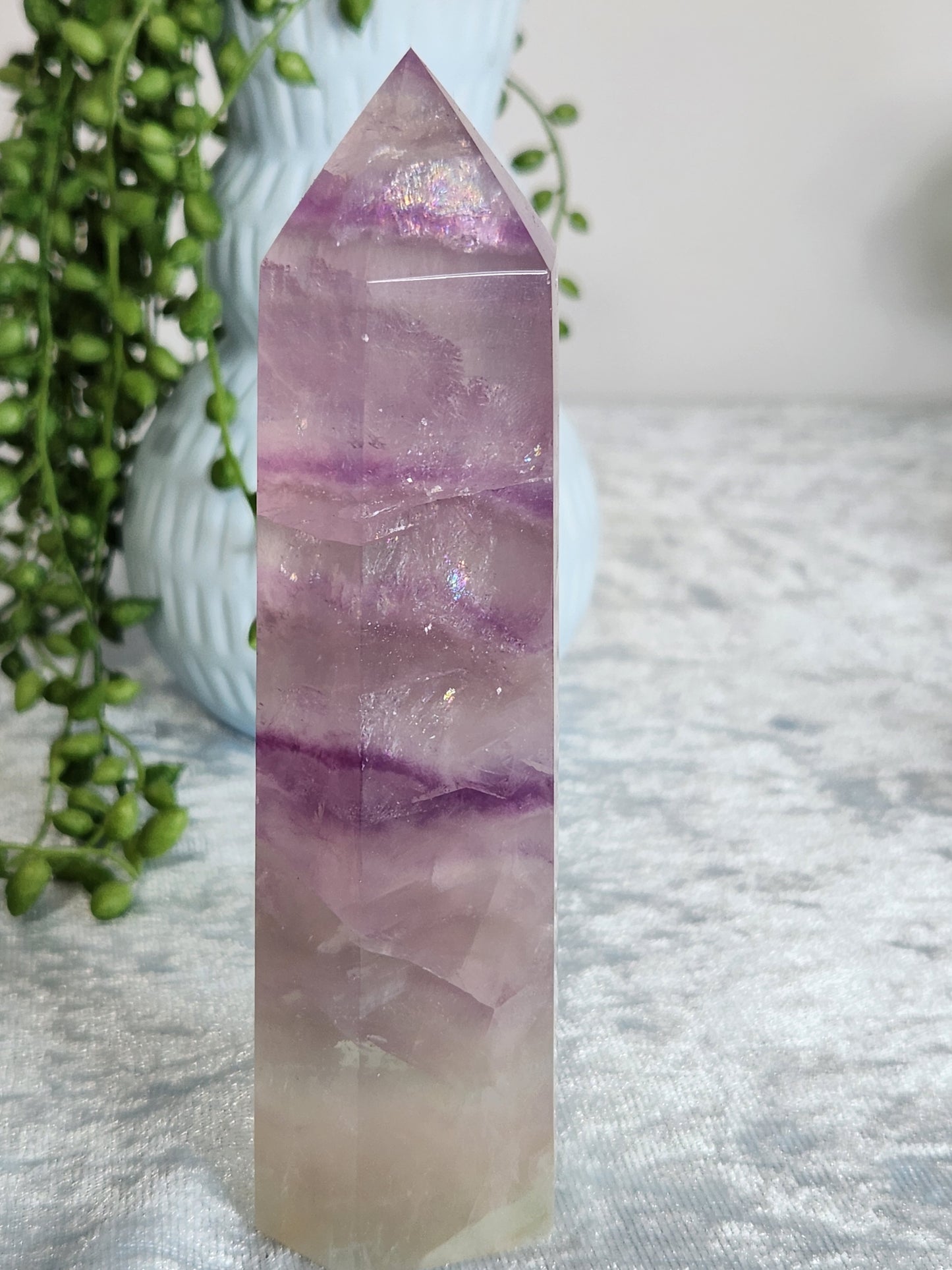 Purple Fluorite Tower