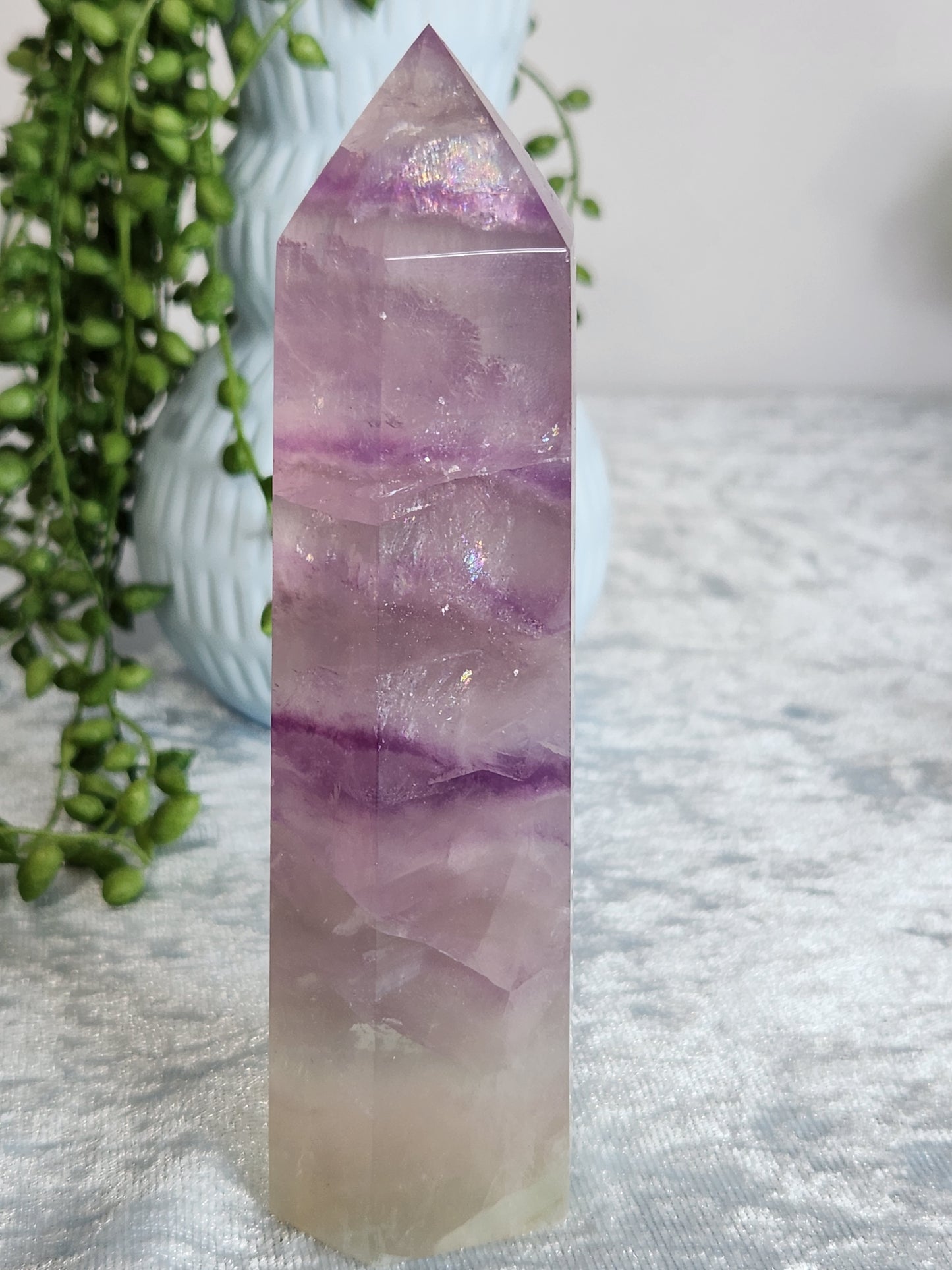 Purple Fluorite Tower