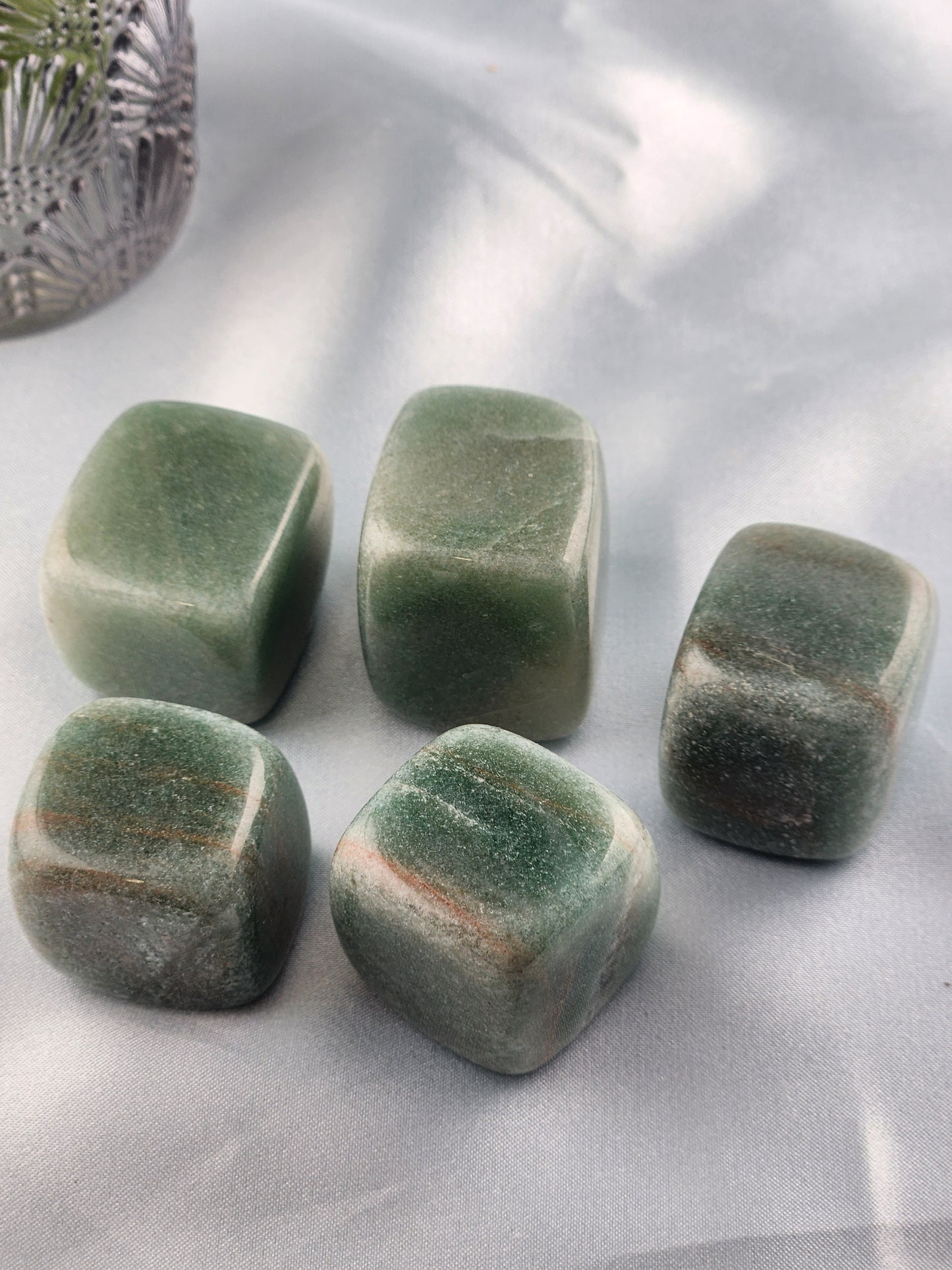 Green Aventurine Cubes