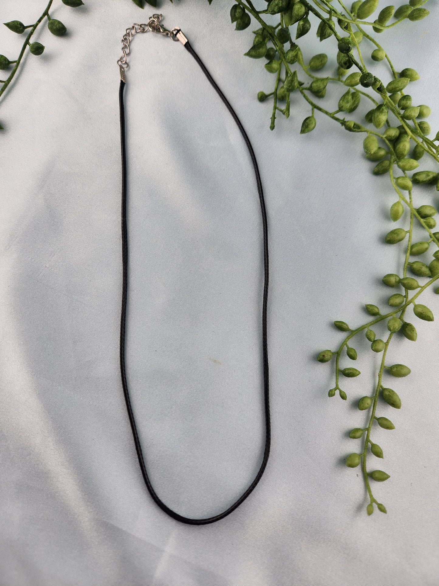 Black cord necklace chain