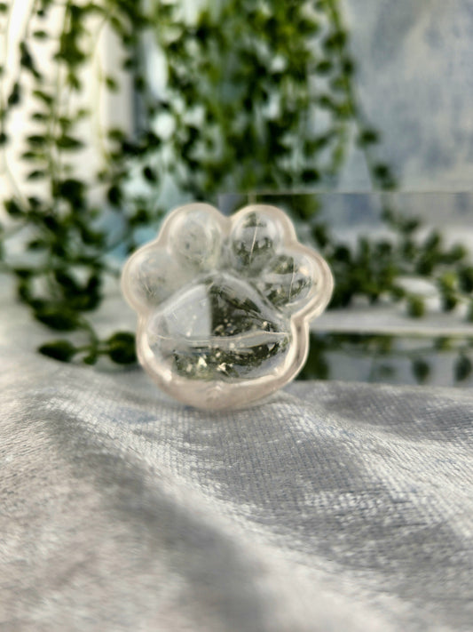 Clear Quartz Cat Paw