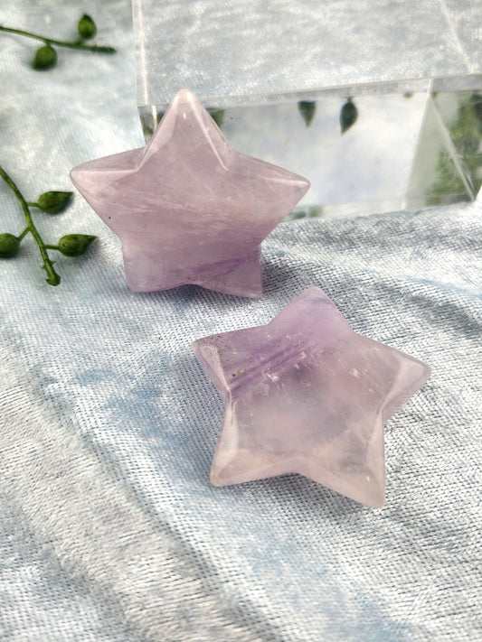 Lavender Fluorite Star