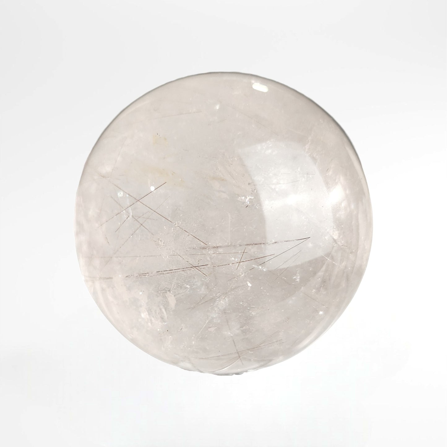 Copper Rutile Quartz Sphere