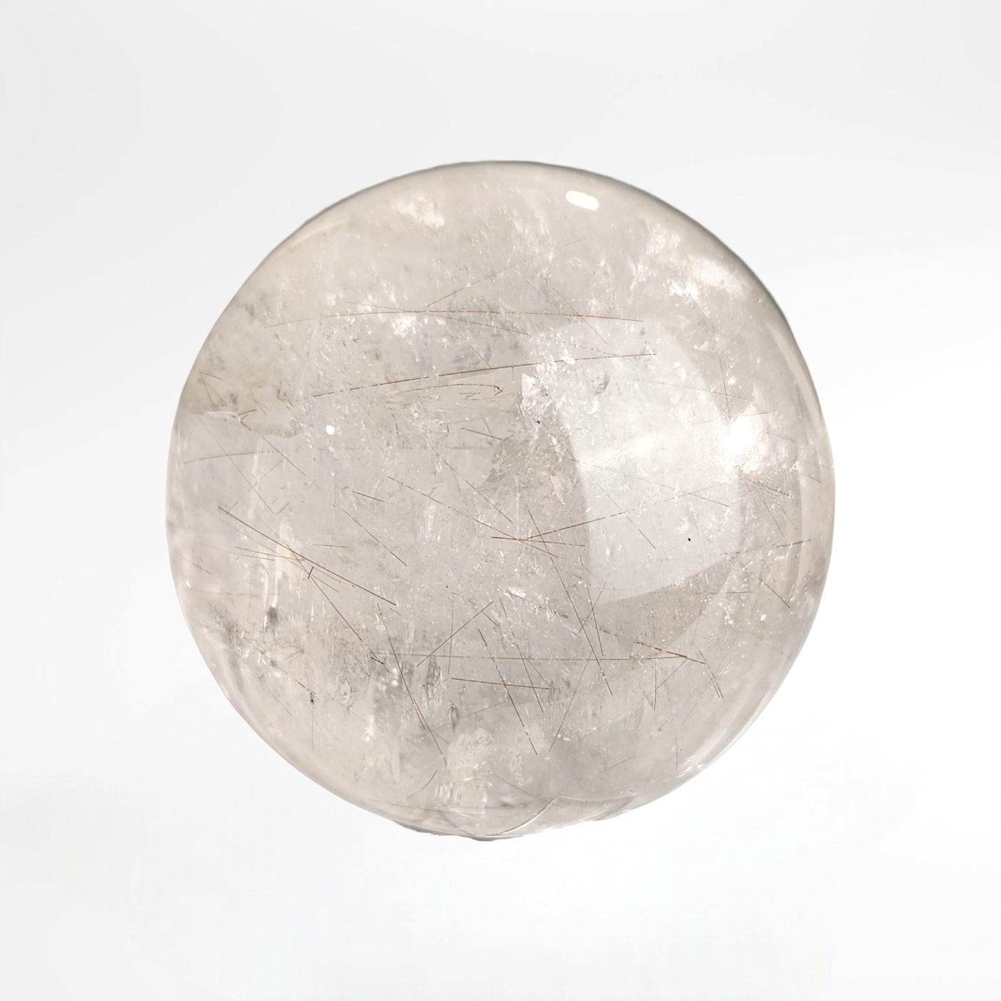 Copper Rutile Quartz Sphere