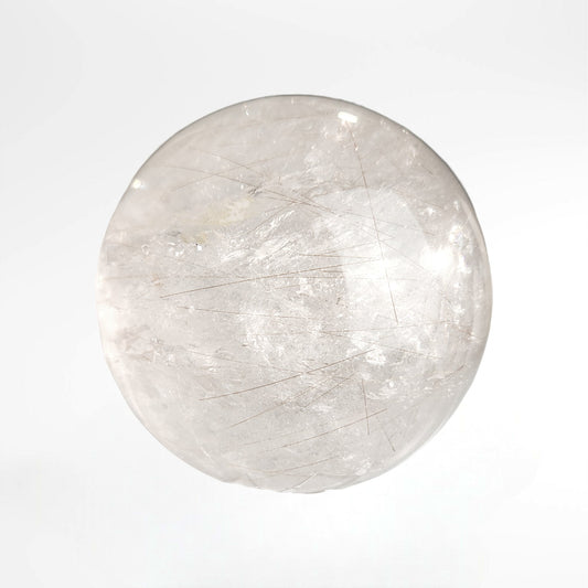 Copper Rutile Quartz Sphere