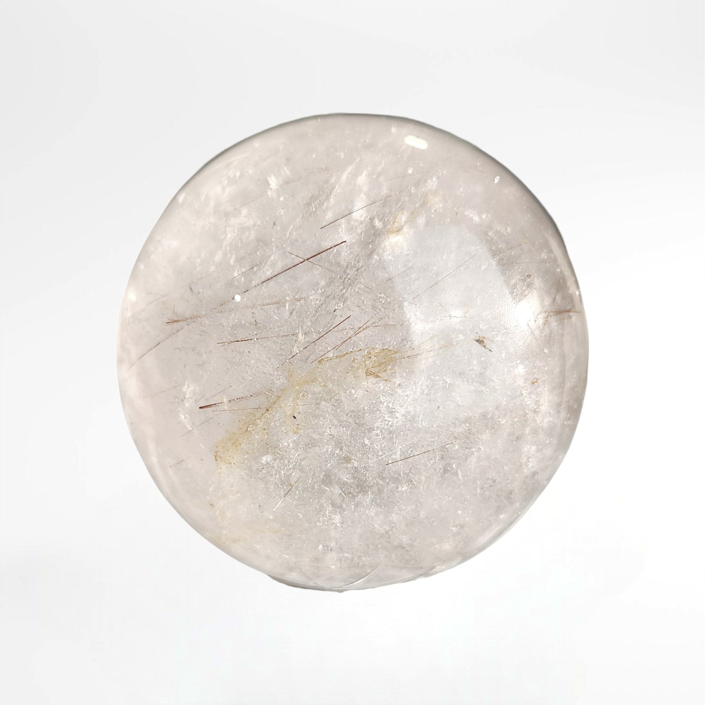 Copper Rutile Quartz Sphere