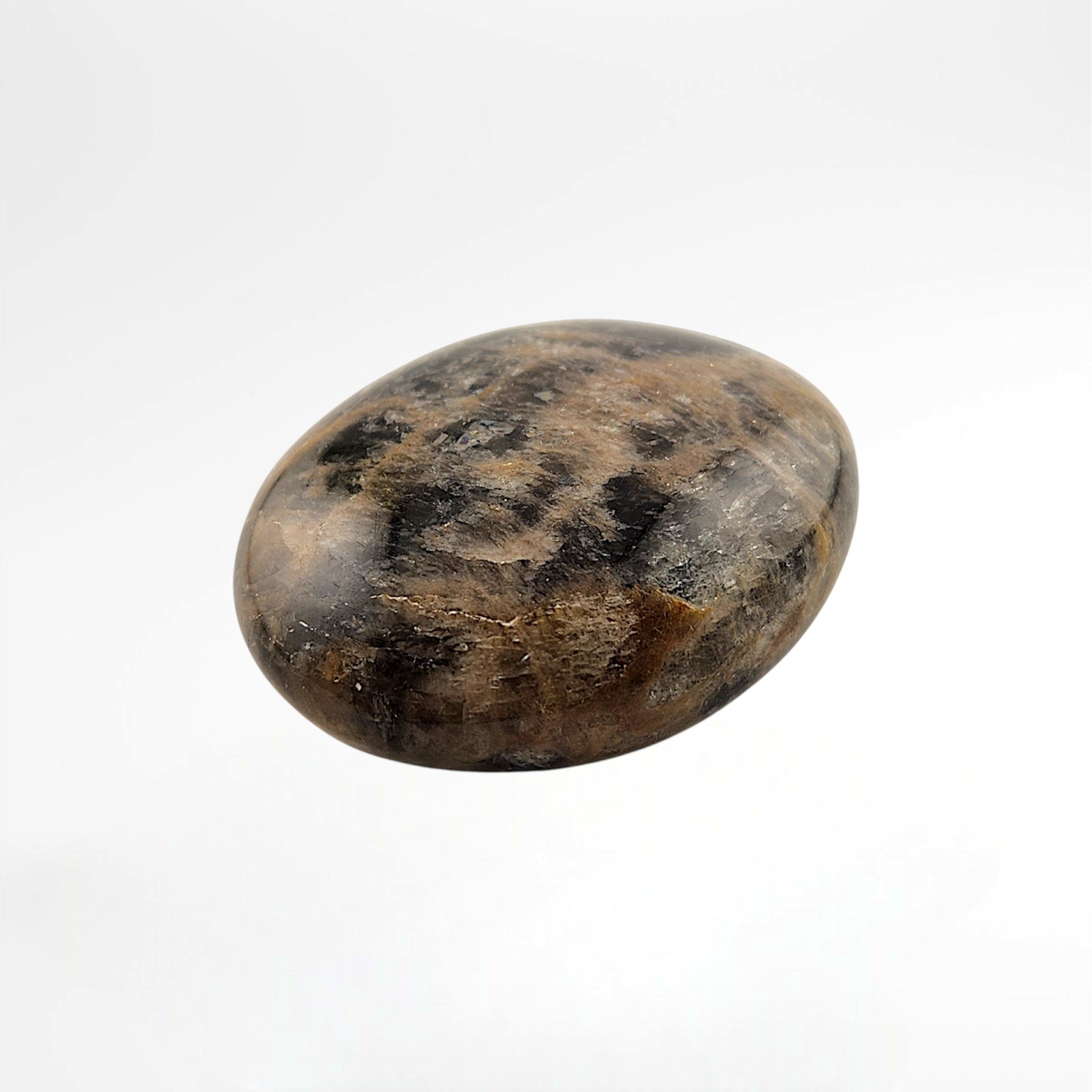 Black Peach Moonstone Palmstone