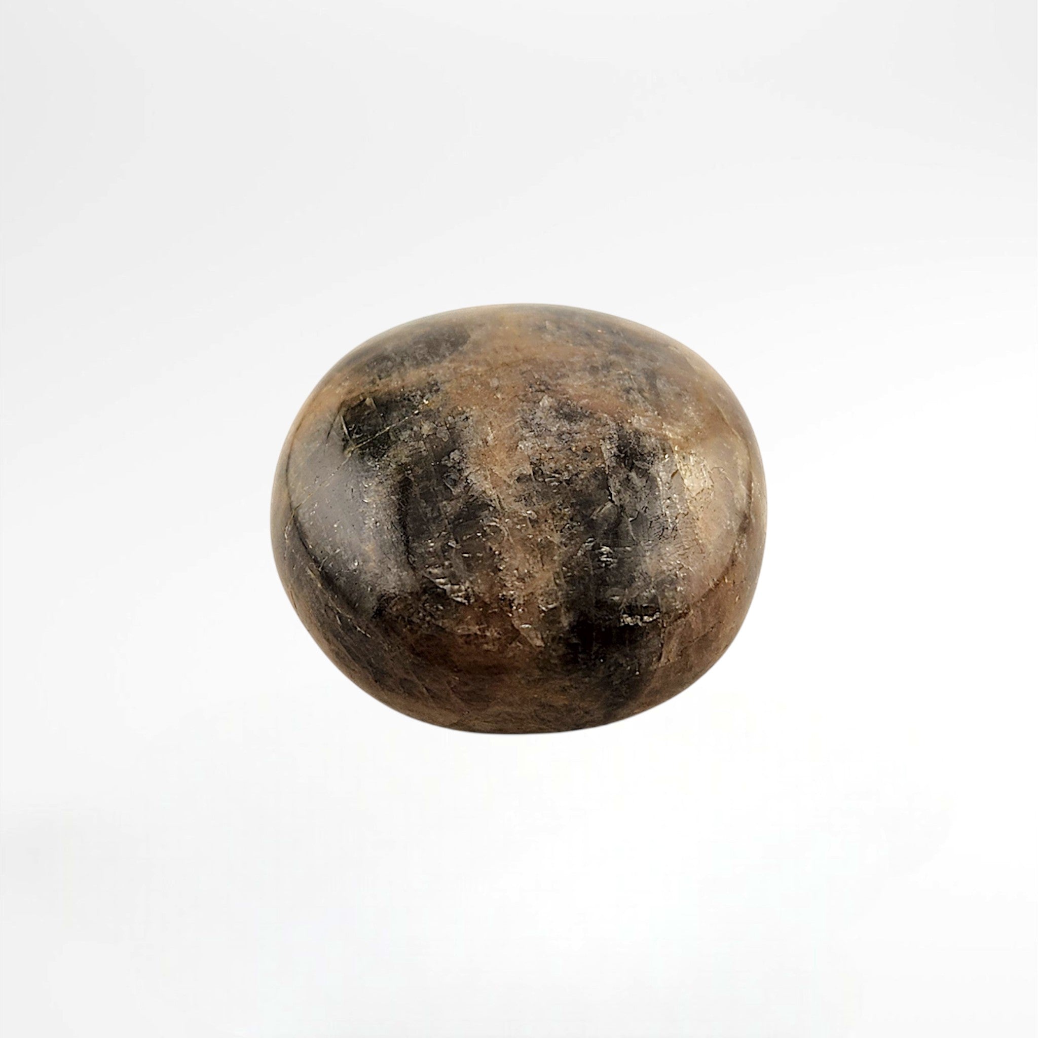 Black Peach Moonstone Palmstone
