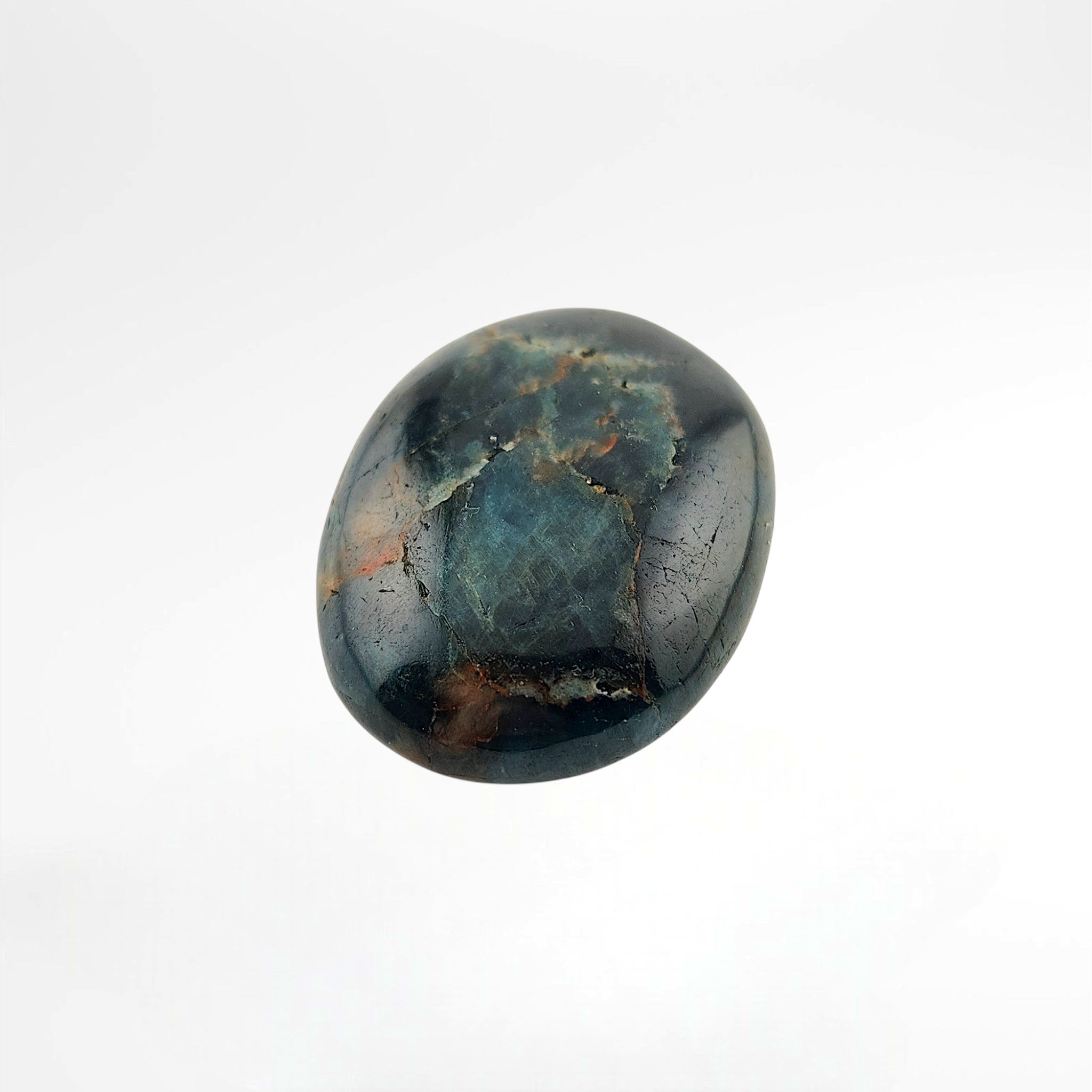 Blue Apatite Palmstone