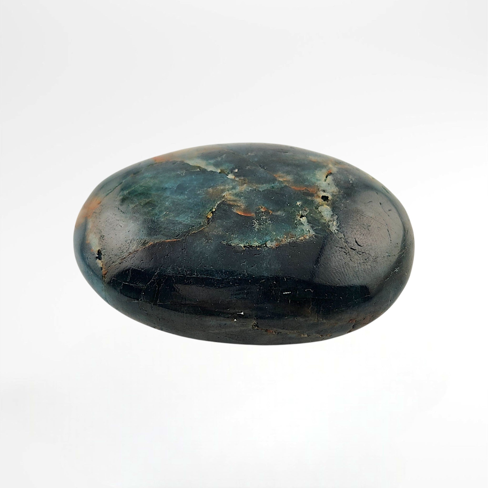 Blue Apatite Palmstone