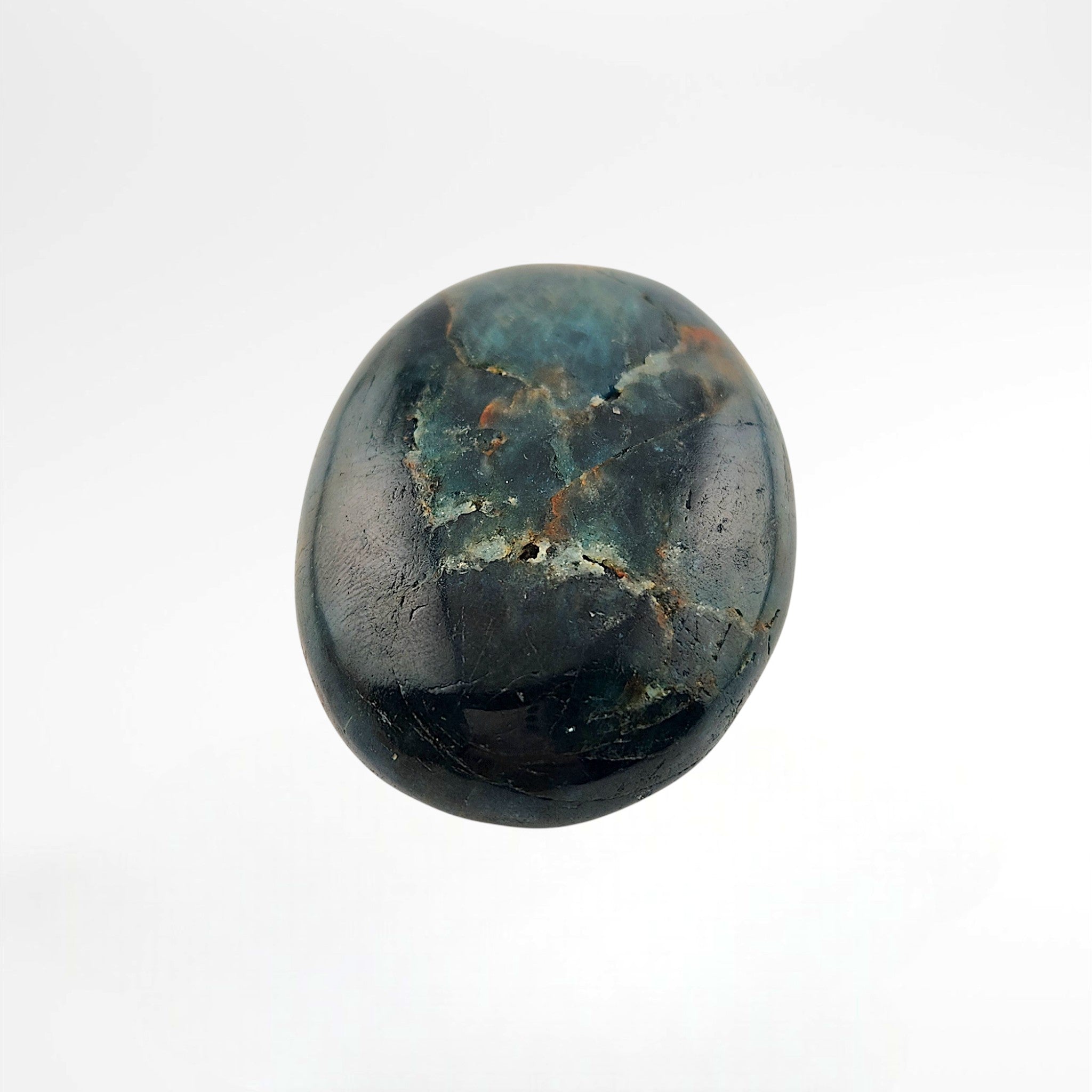 Blue Apatite Palmstone