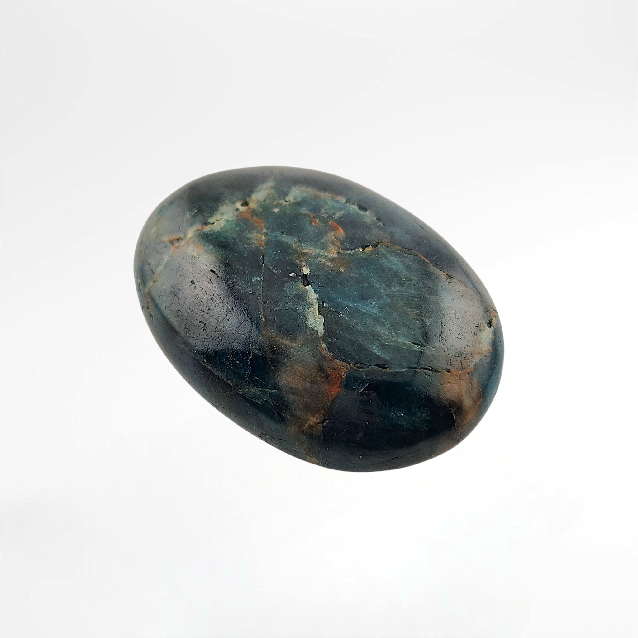 Blue Apatite Palmstone