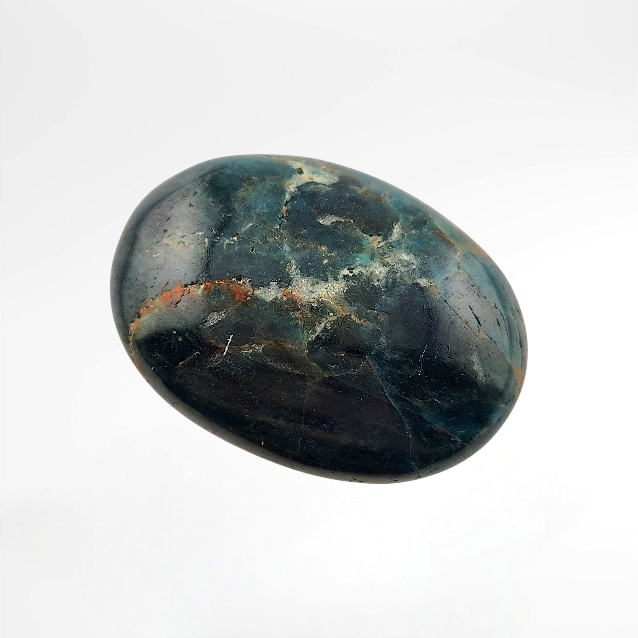 Blue Apatite Palmstone