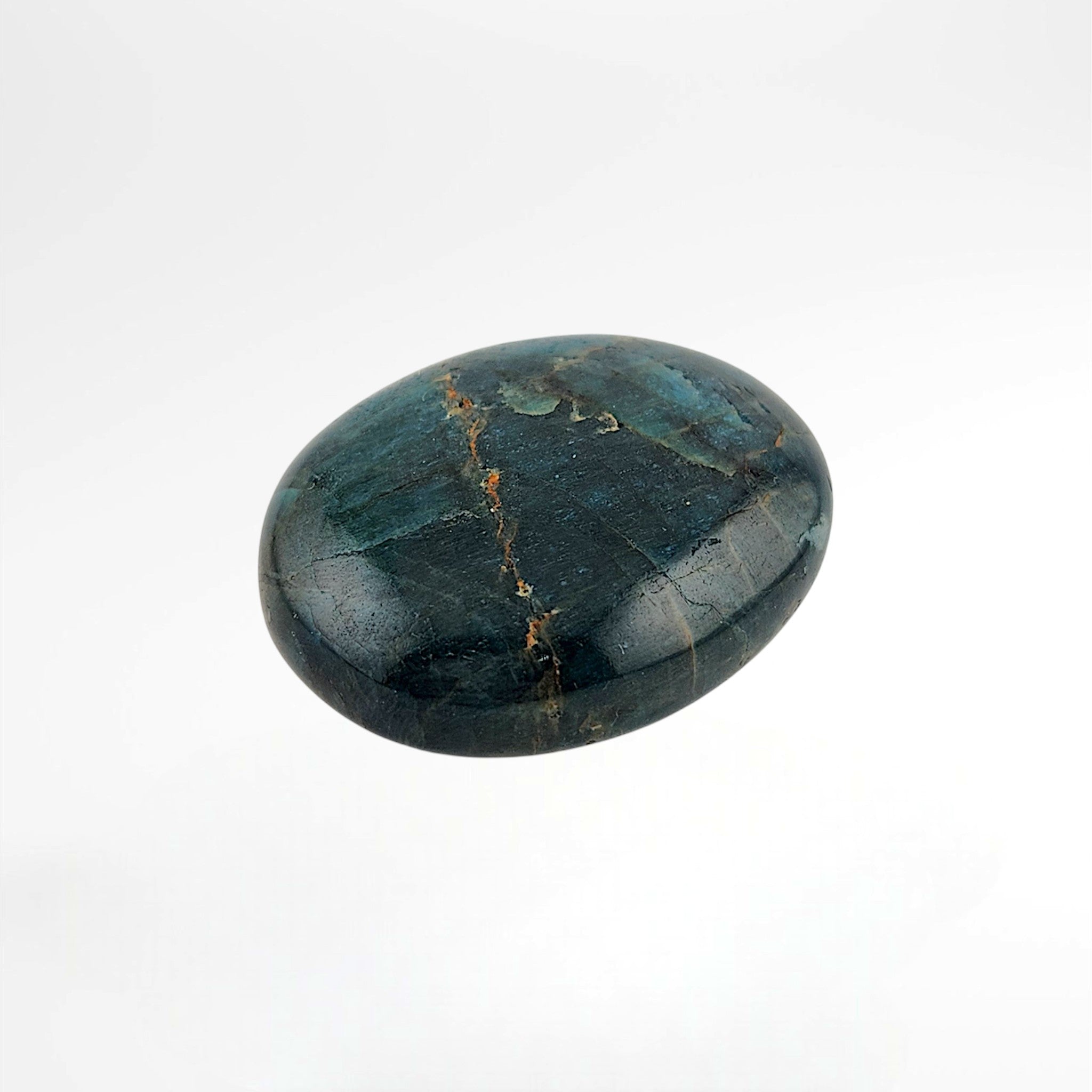 Blue Apatite Palmstone