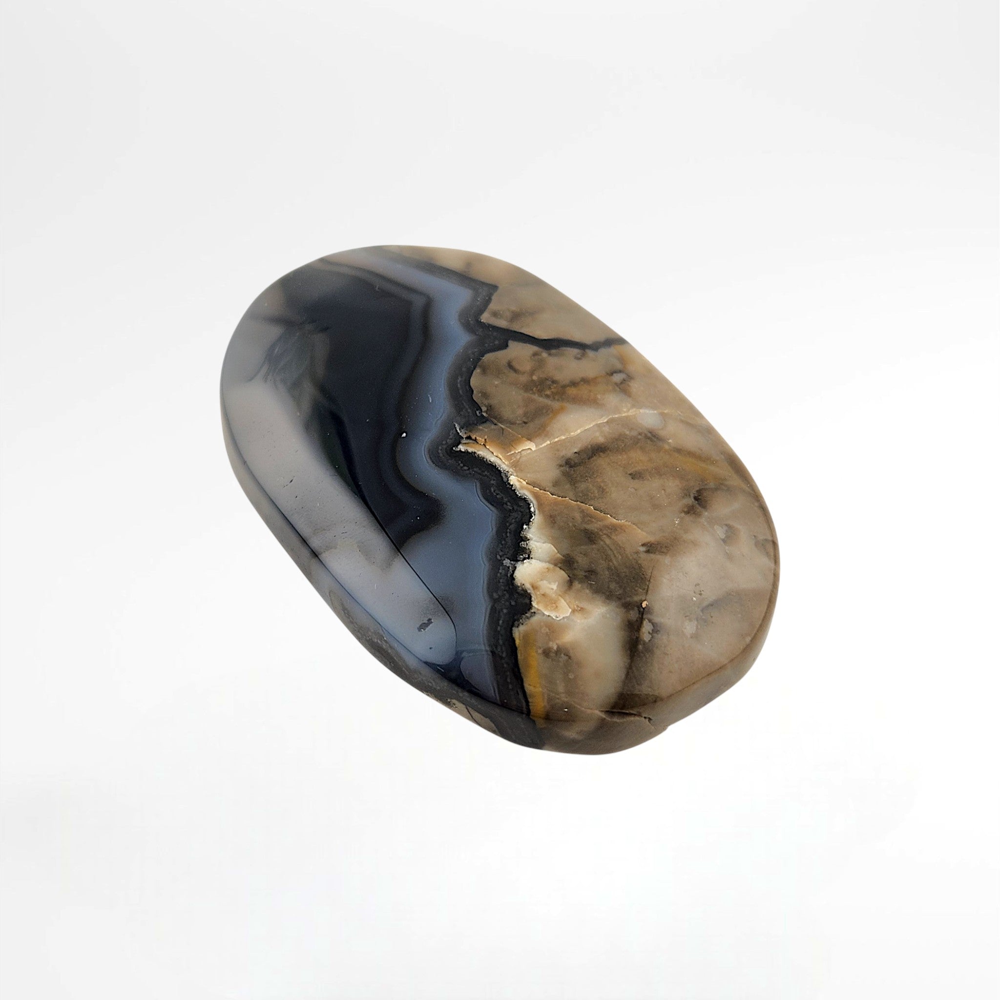 Volcanic Agate Palmstone