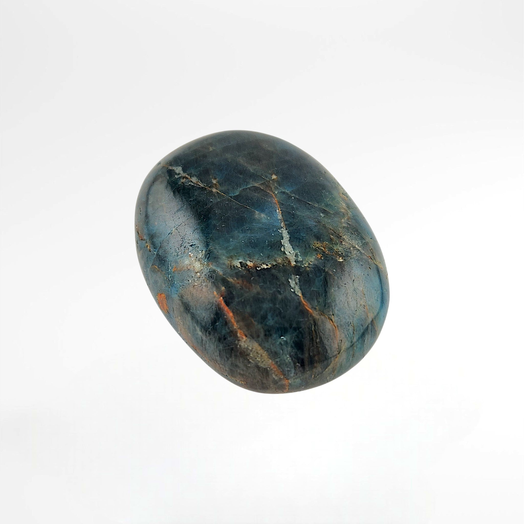 Blue Apatite Palmstone