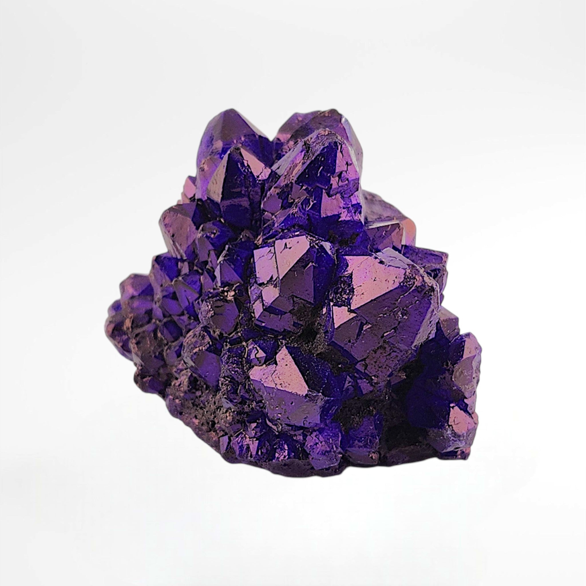 Purple Dyed Quartz Cluster