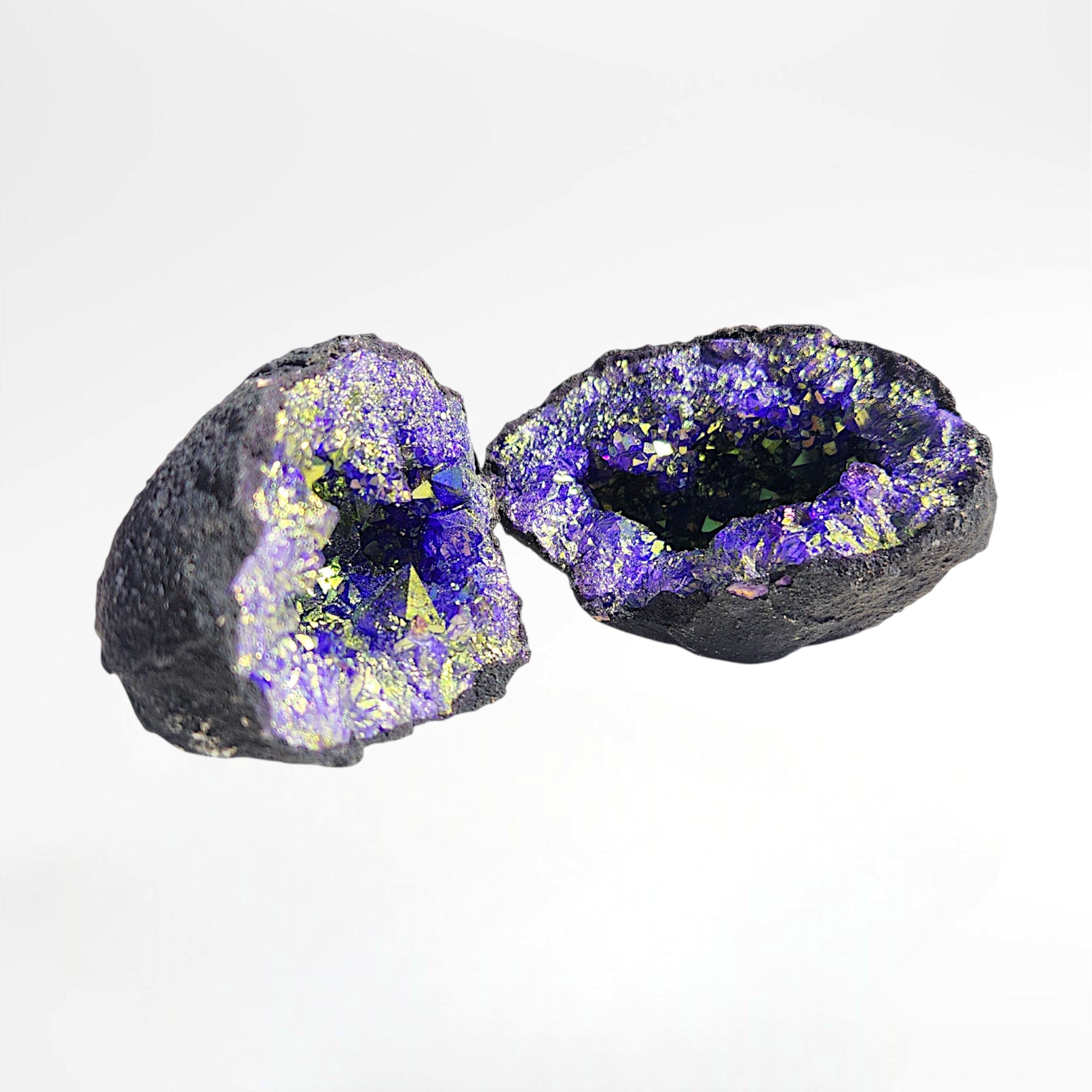Purple Dyed Moroccan Geode