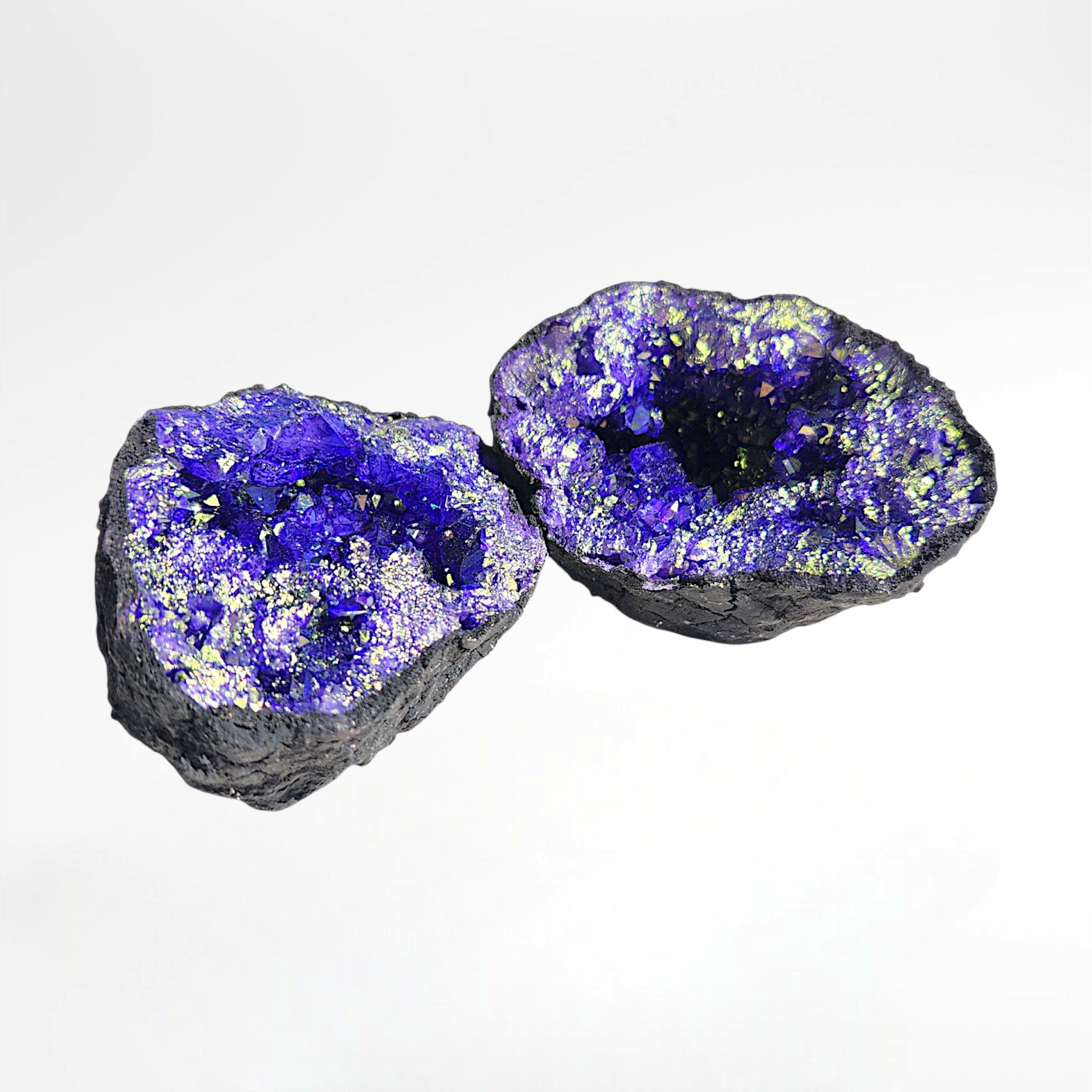 Purple Dyed Moroccan Geode