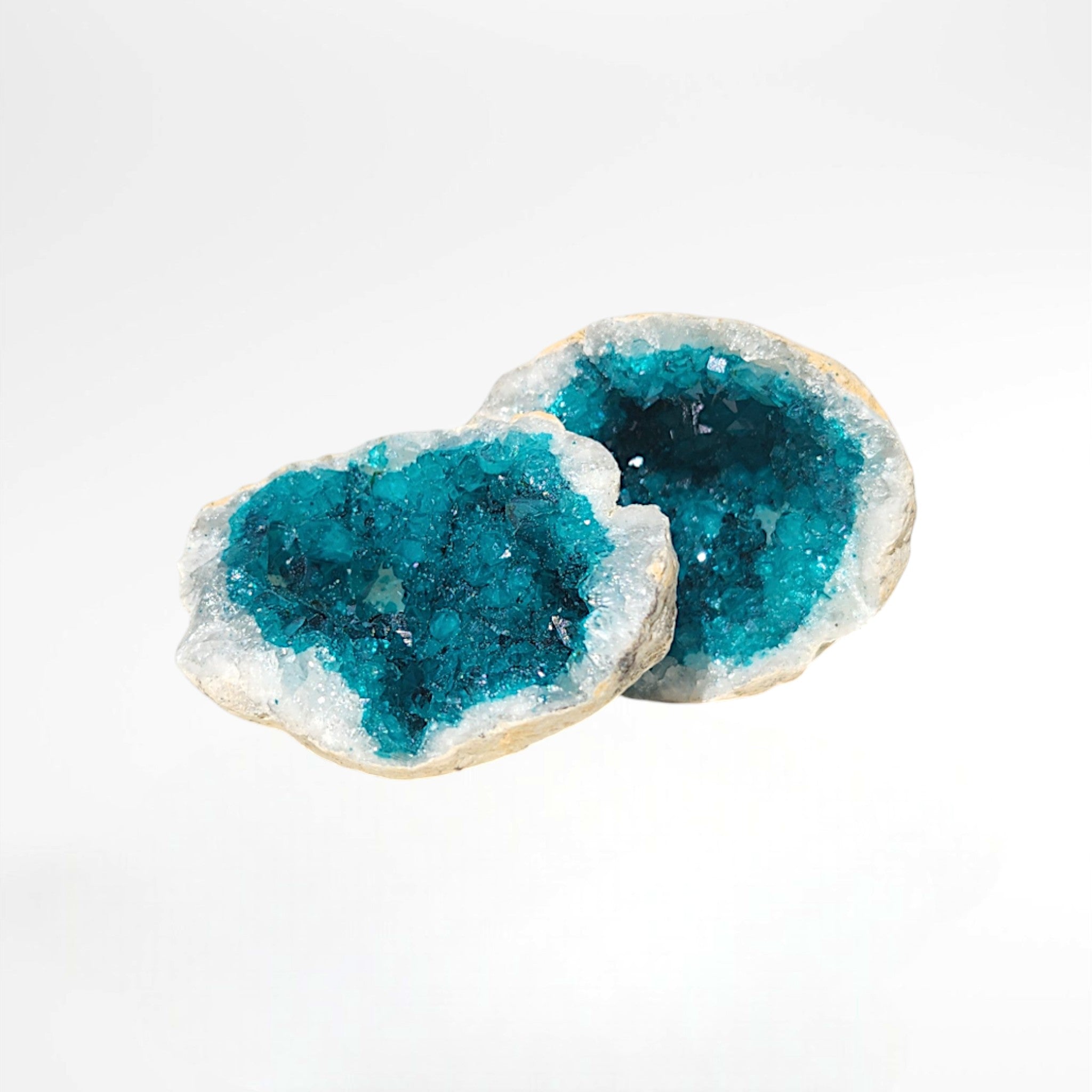 Turquiose Dyed Moroccan Geode