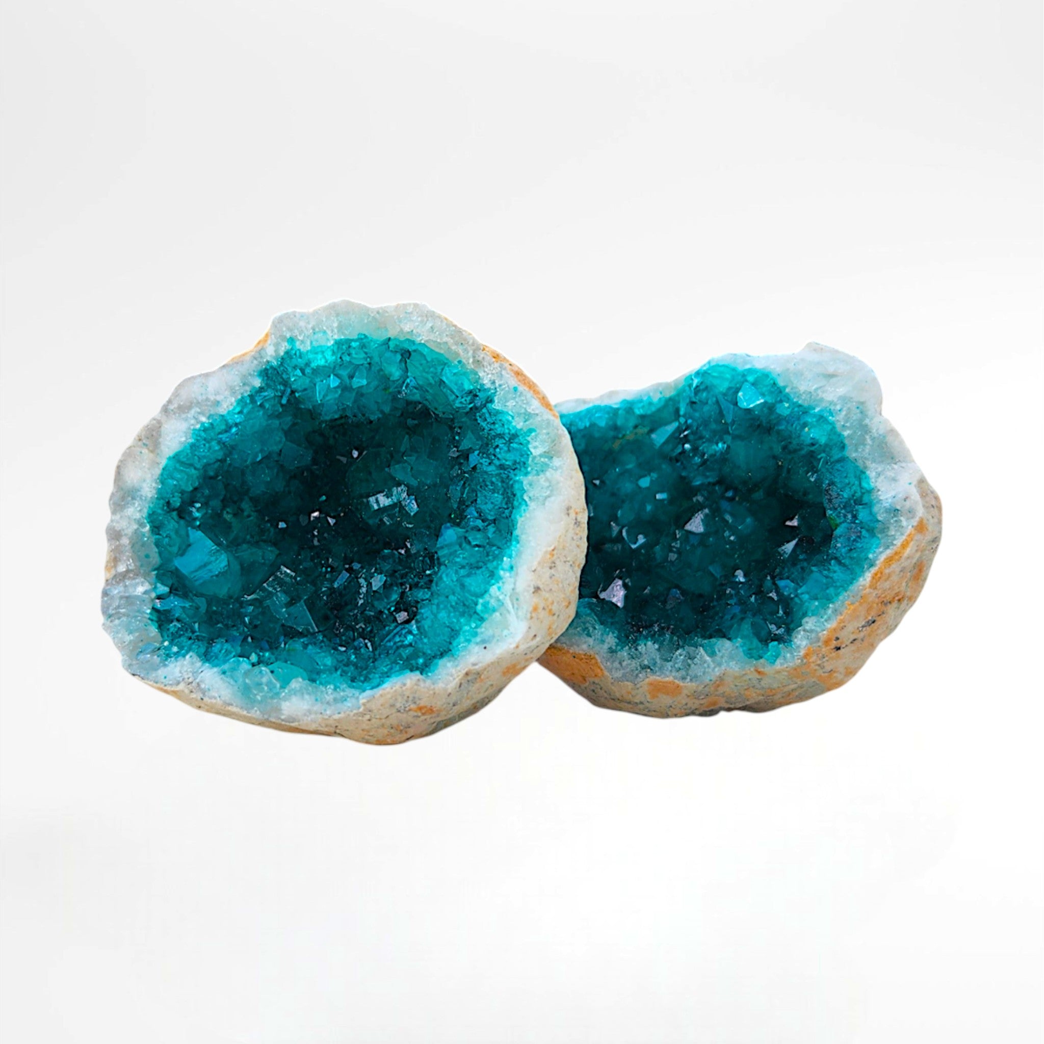 Turquiose Dyed Moroccan Geode