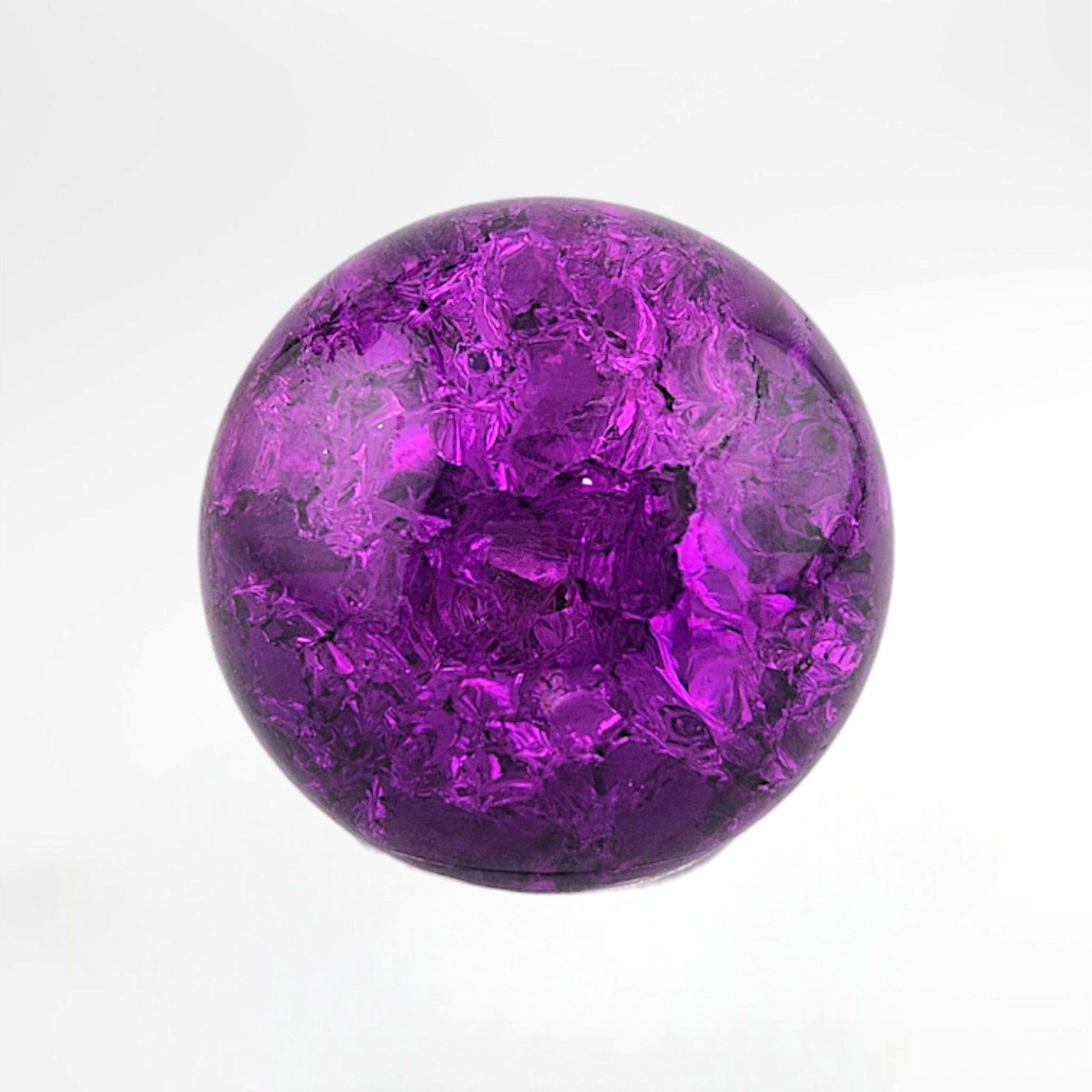 Purple Glass Sphere