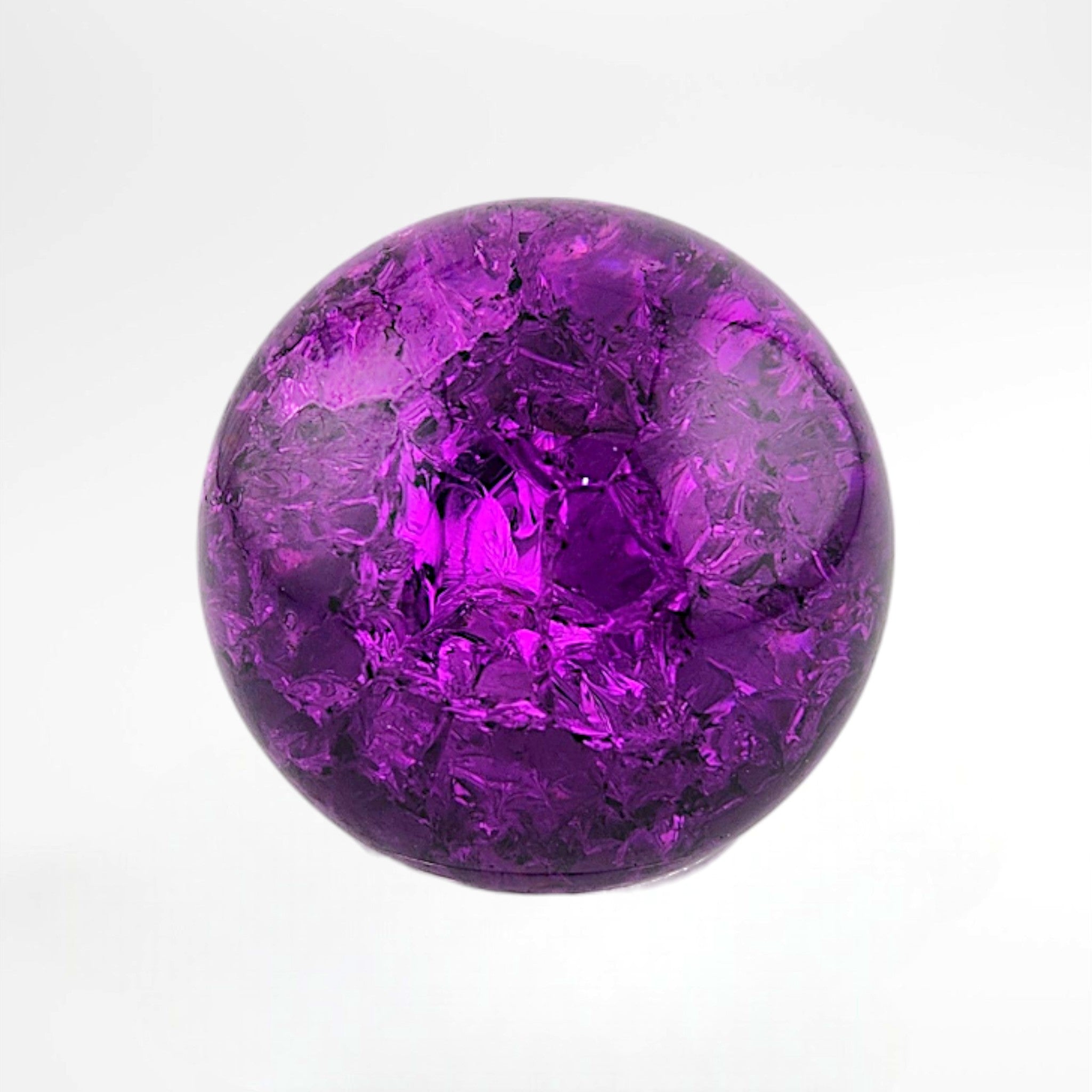 Purple Glass Sphere