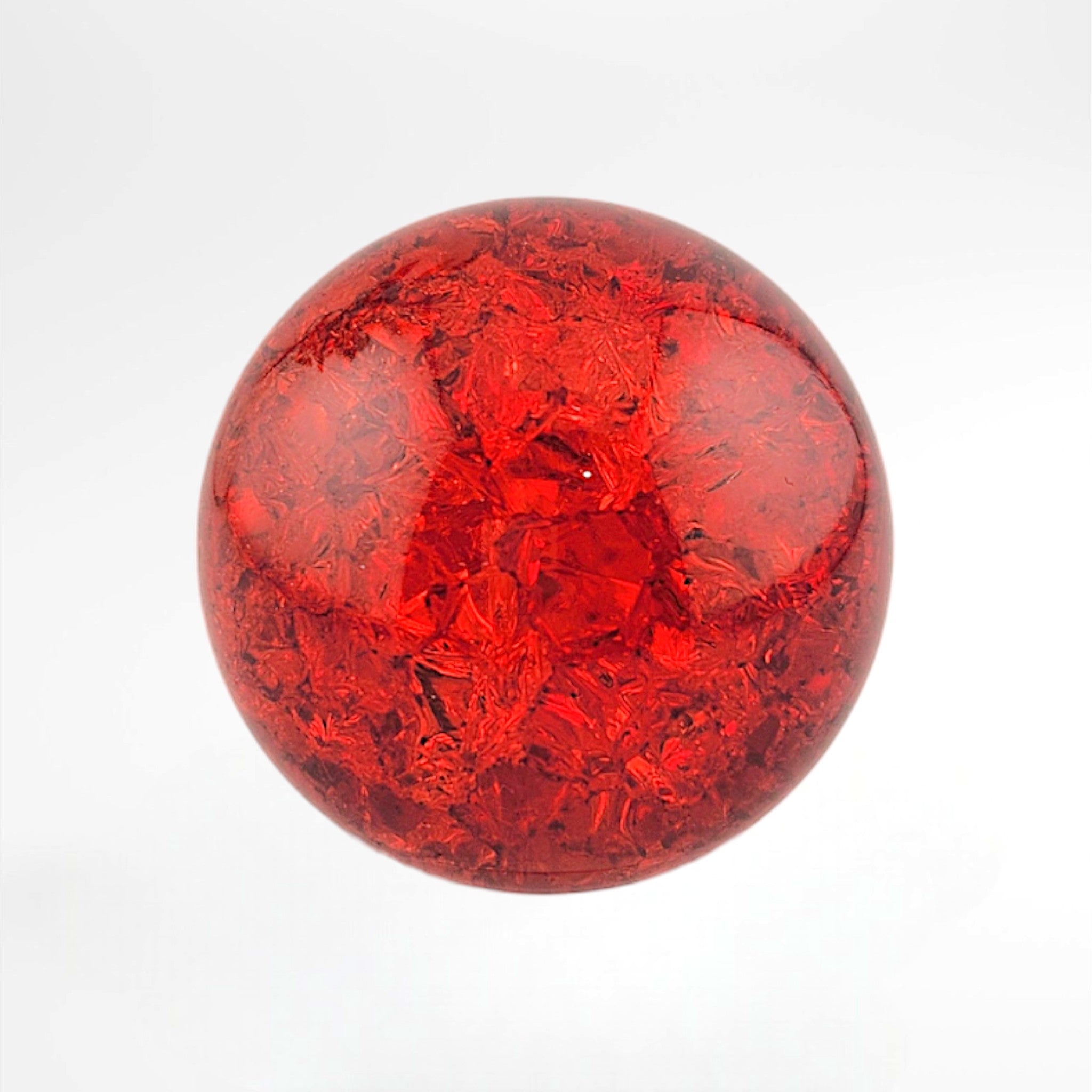 Red Glass Sphere