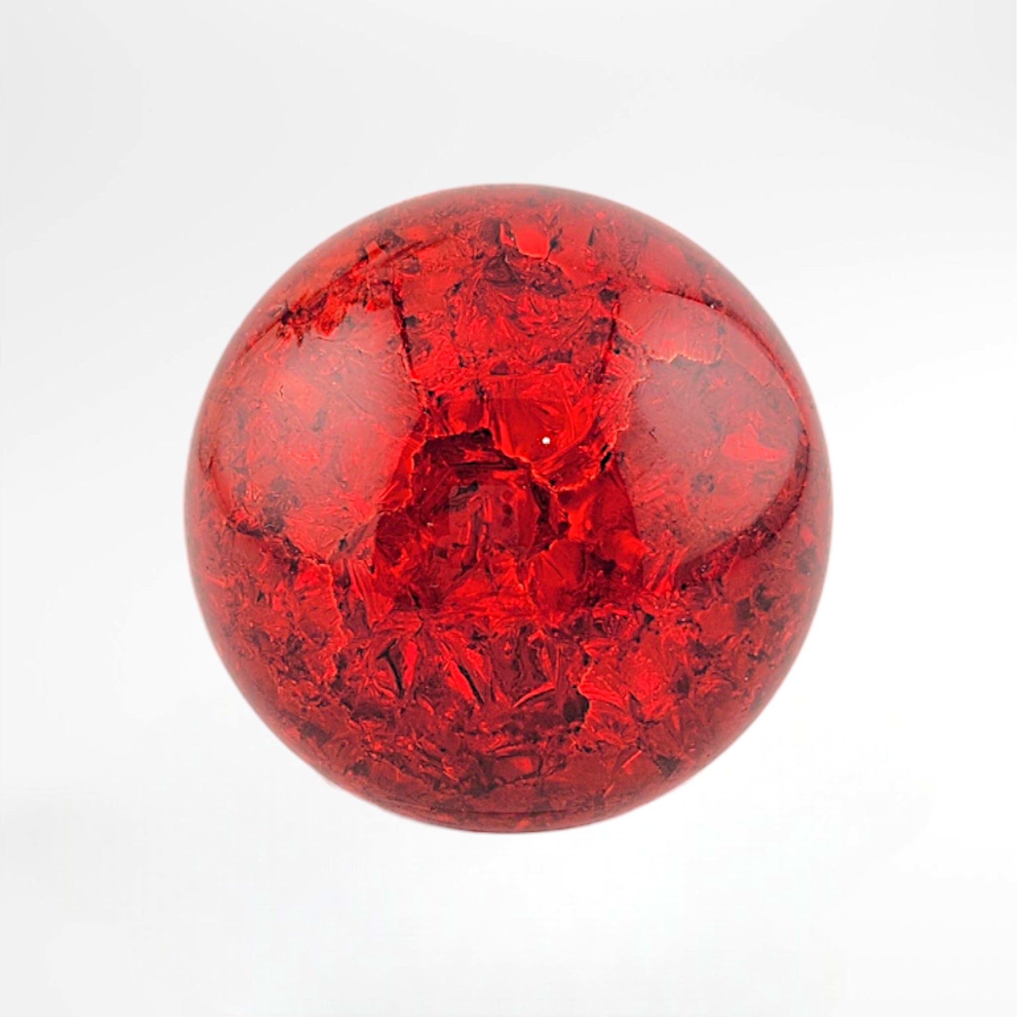 Red Glass Sphere