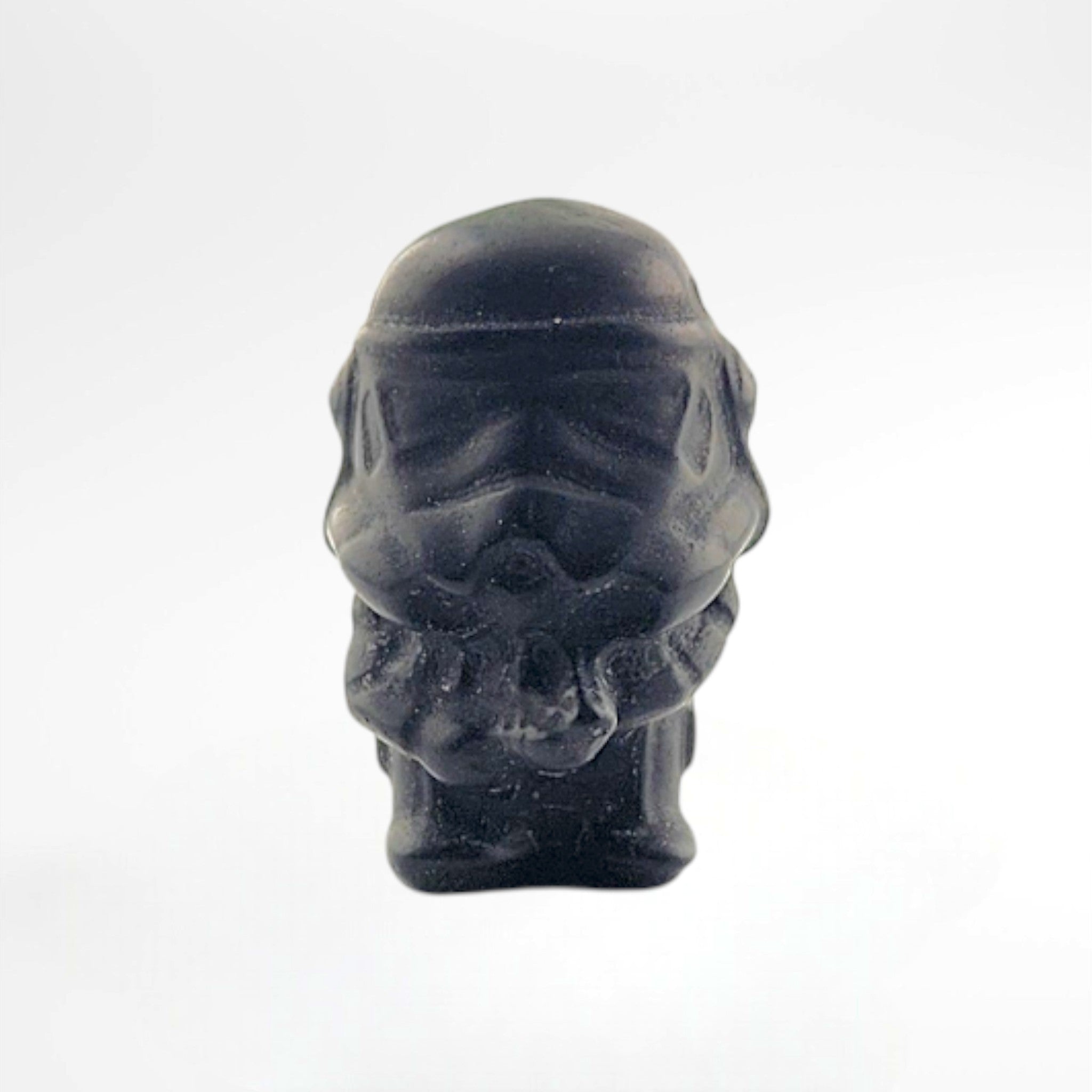 Black Obsidian Star Wars Storm Trooper Carving