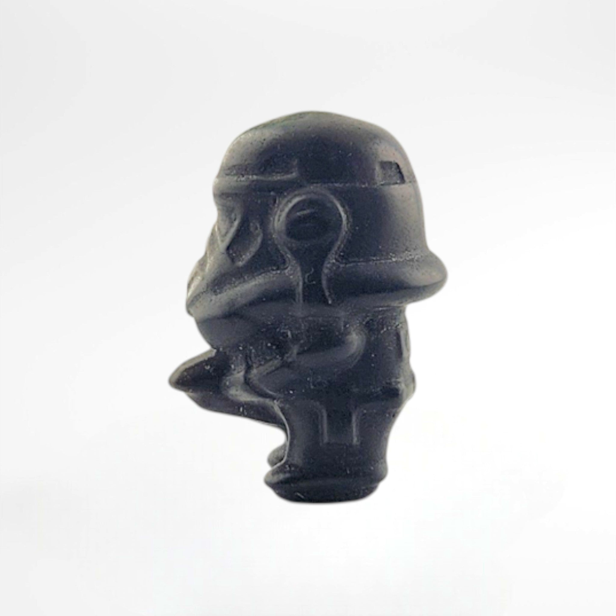 Black Obsidian Star Wars Storm Trooper Carving