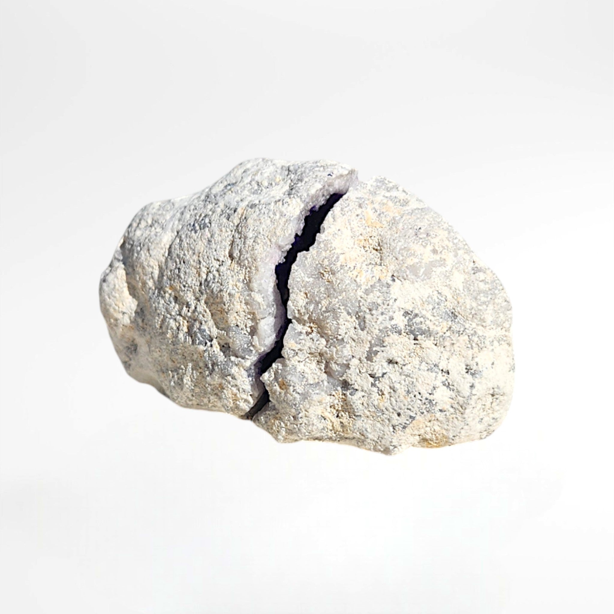 Purple Dyed Moroccan Geode