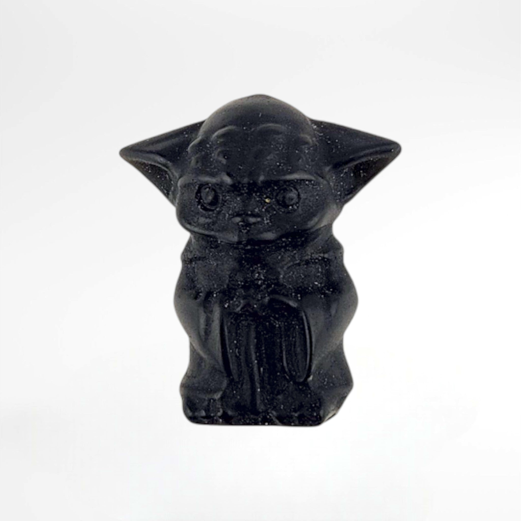 Black Obsidian Star Wars Yoda Carving